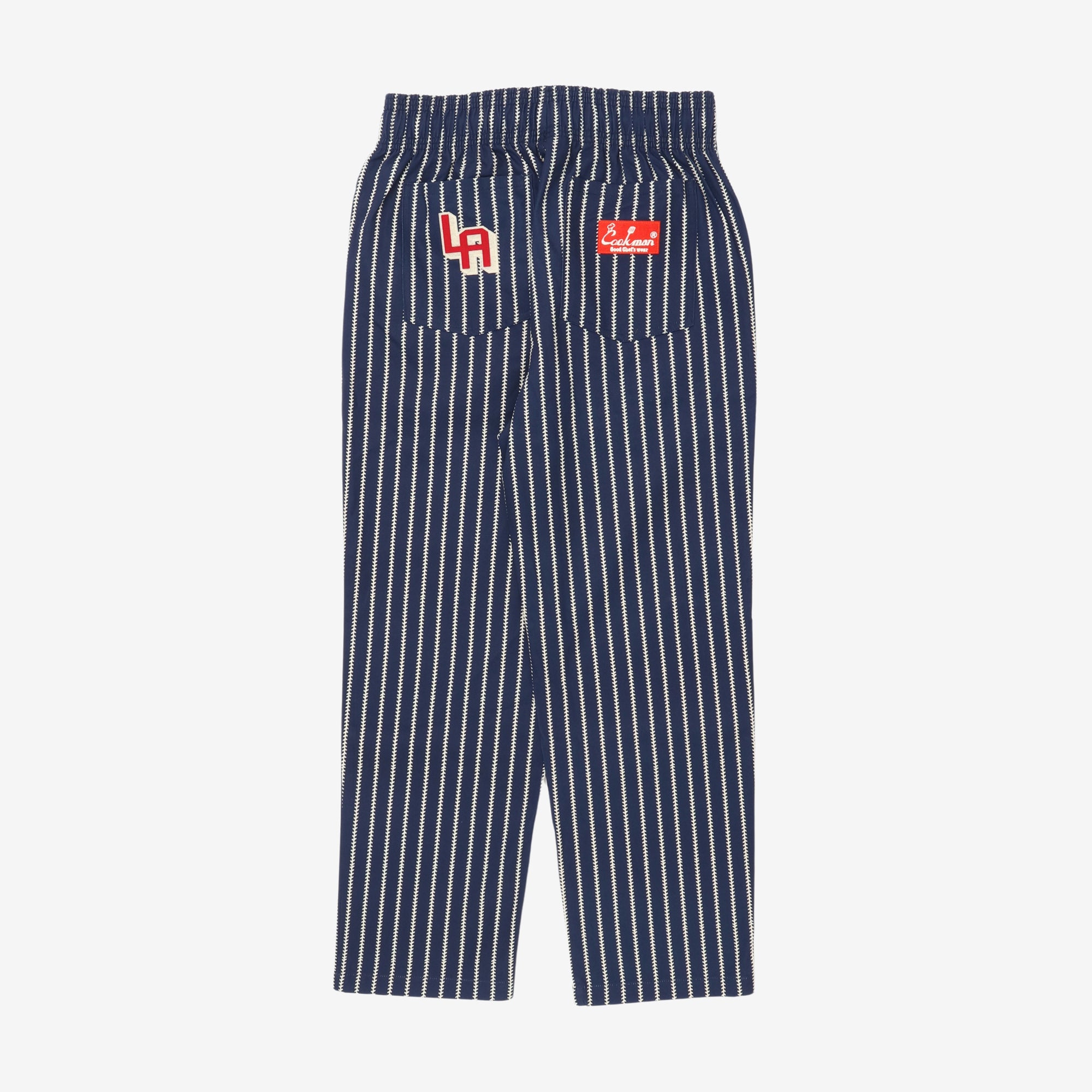 Wide Striped Chef Pants