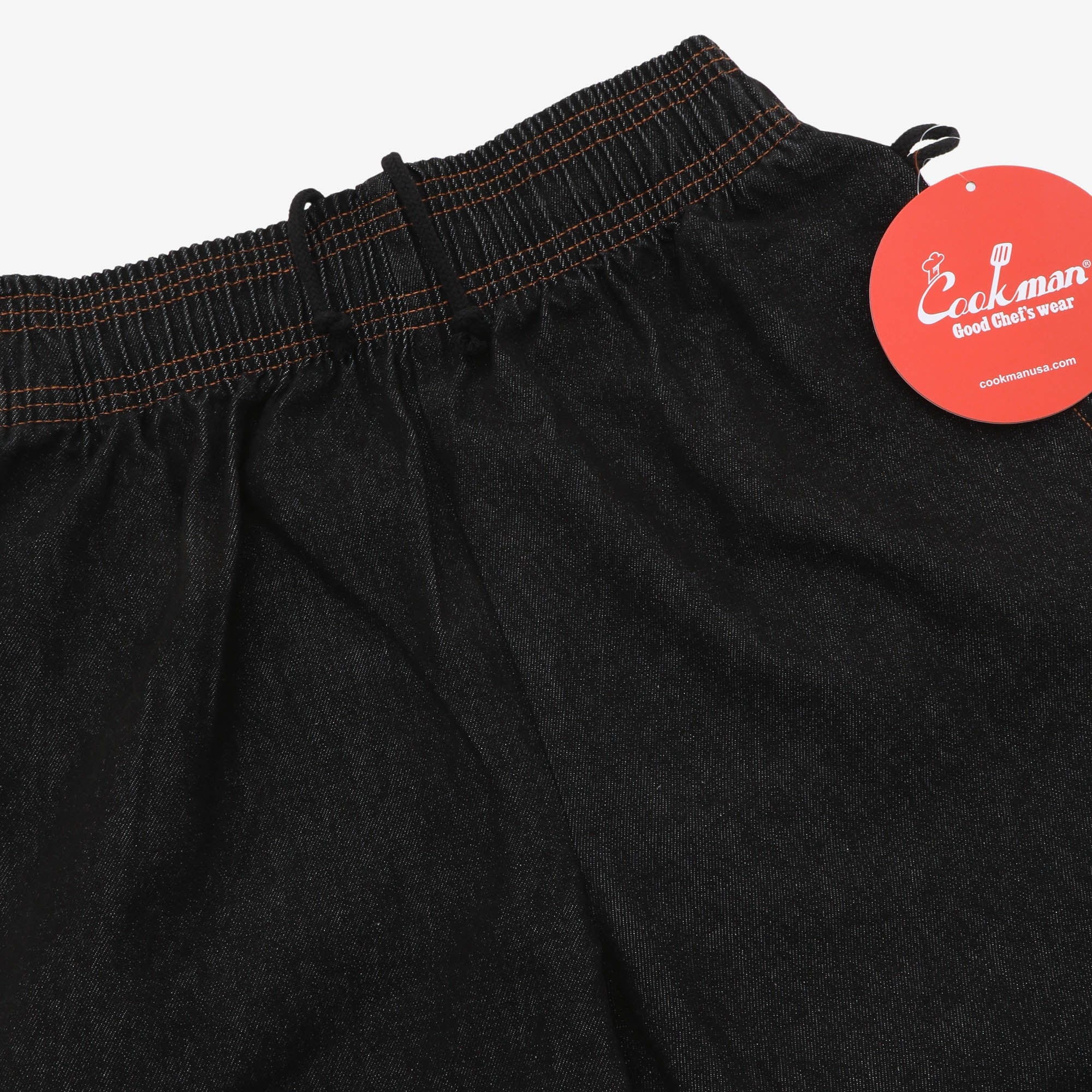 Denim Semiwide Chef Pants