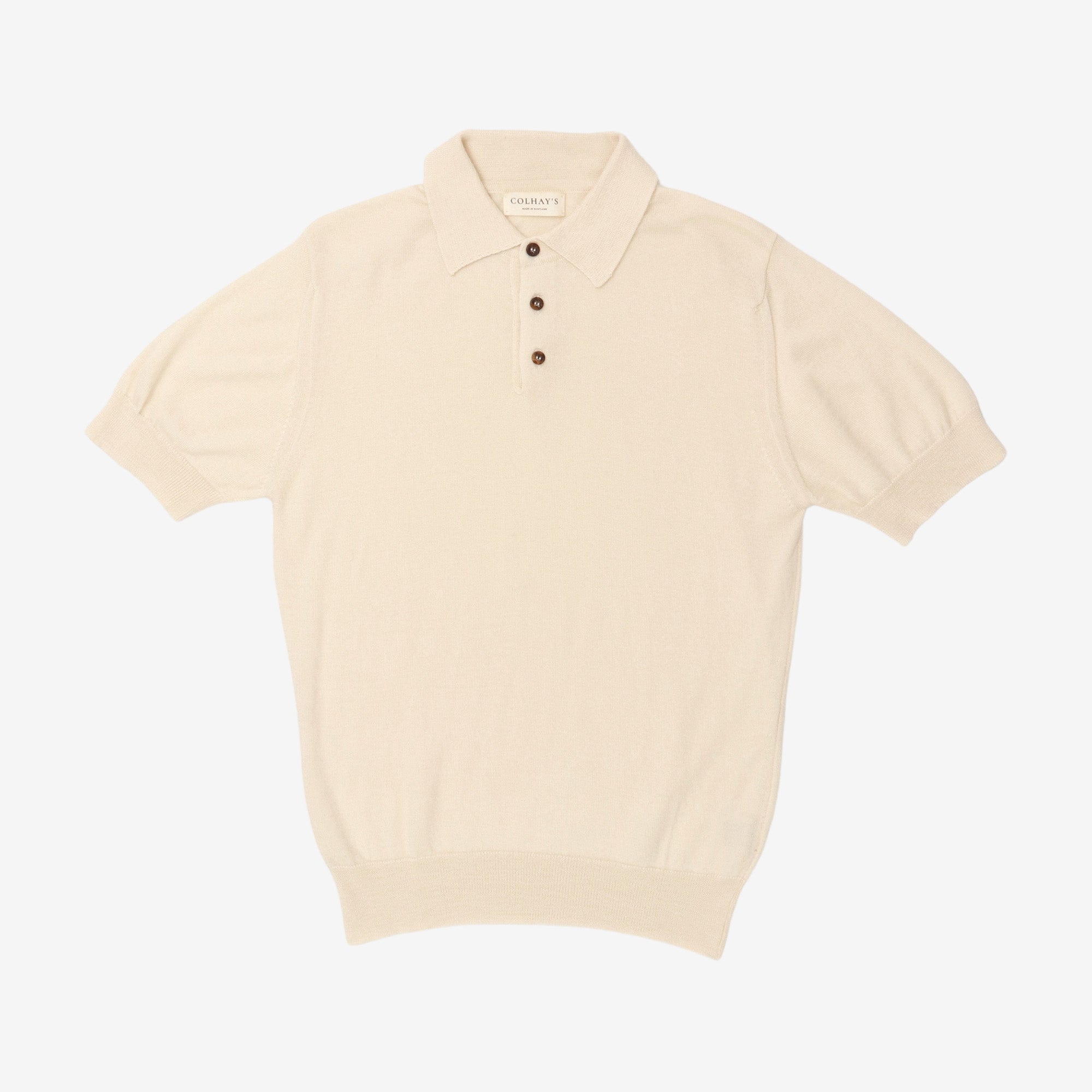 Cashmere Silk Tennis Polo