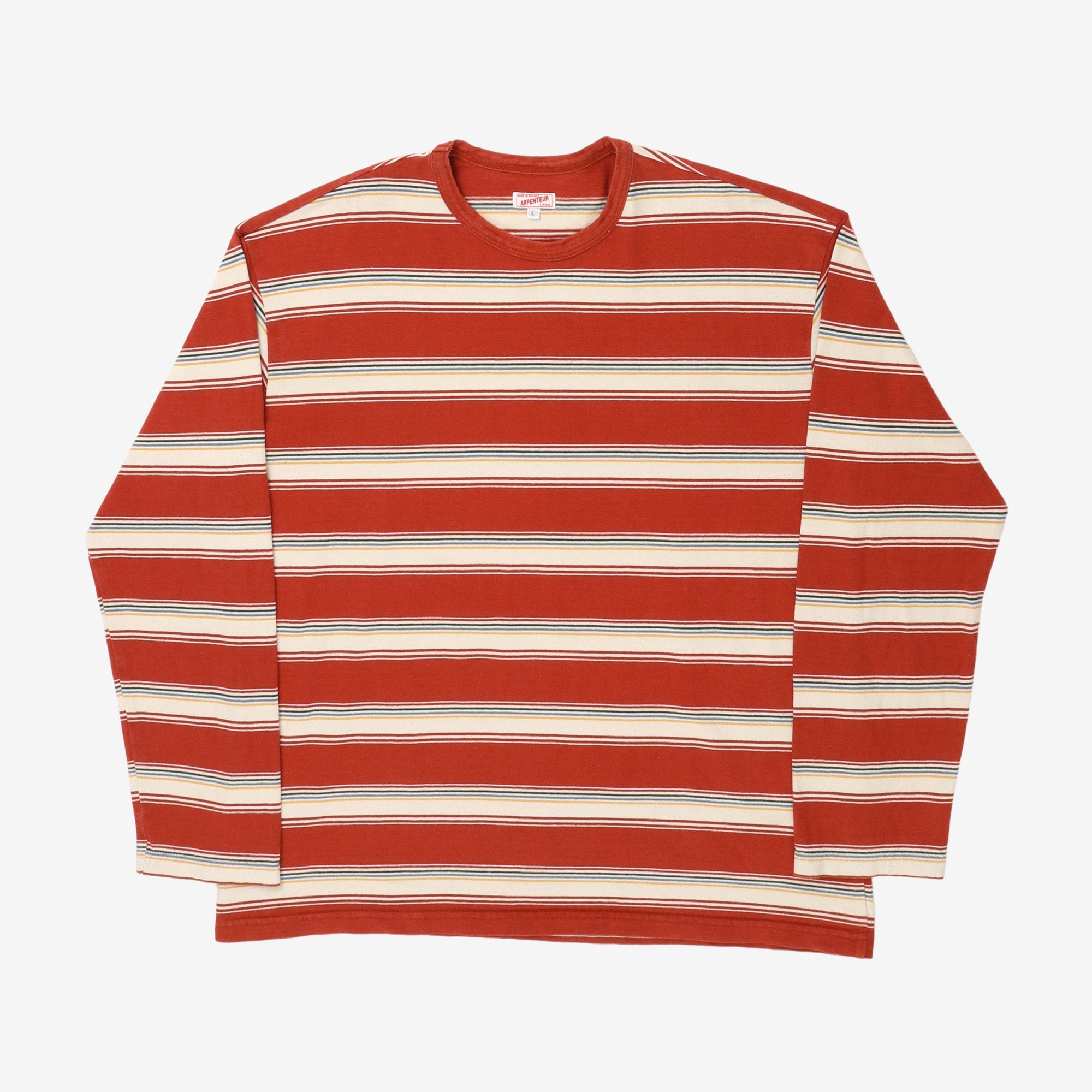 Striped LS Tee