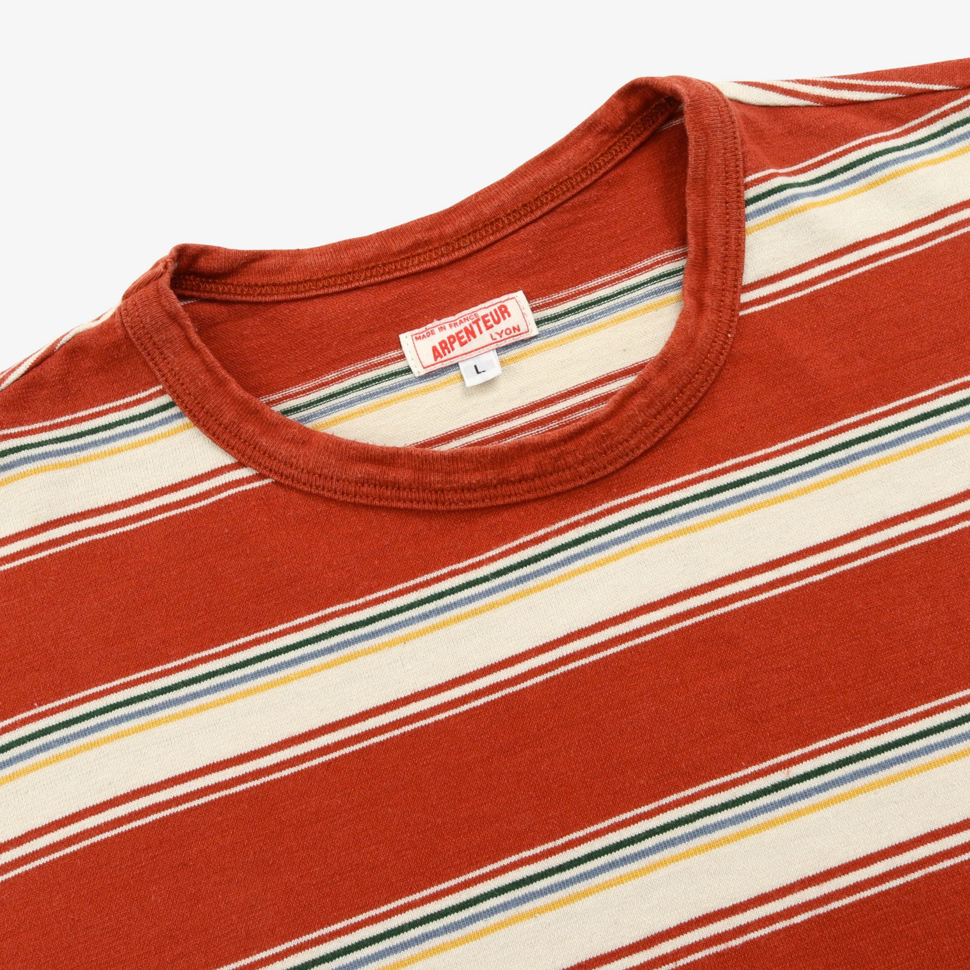 Striped LS Tee