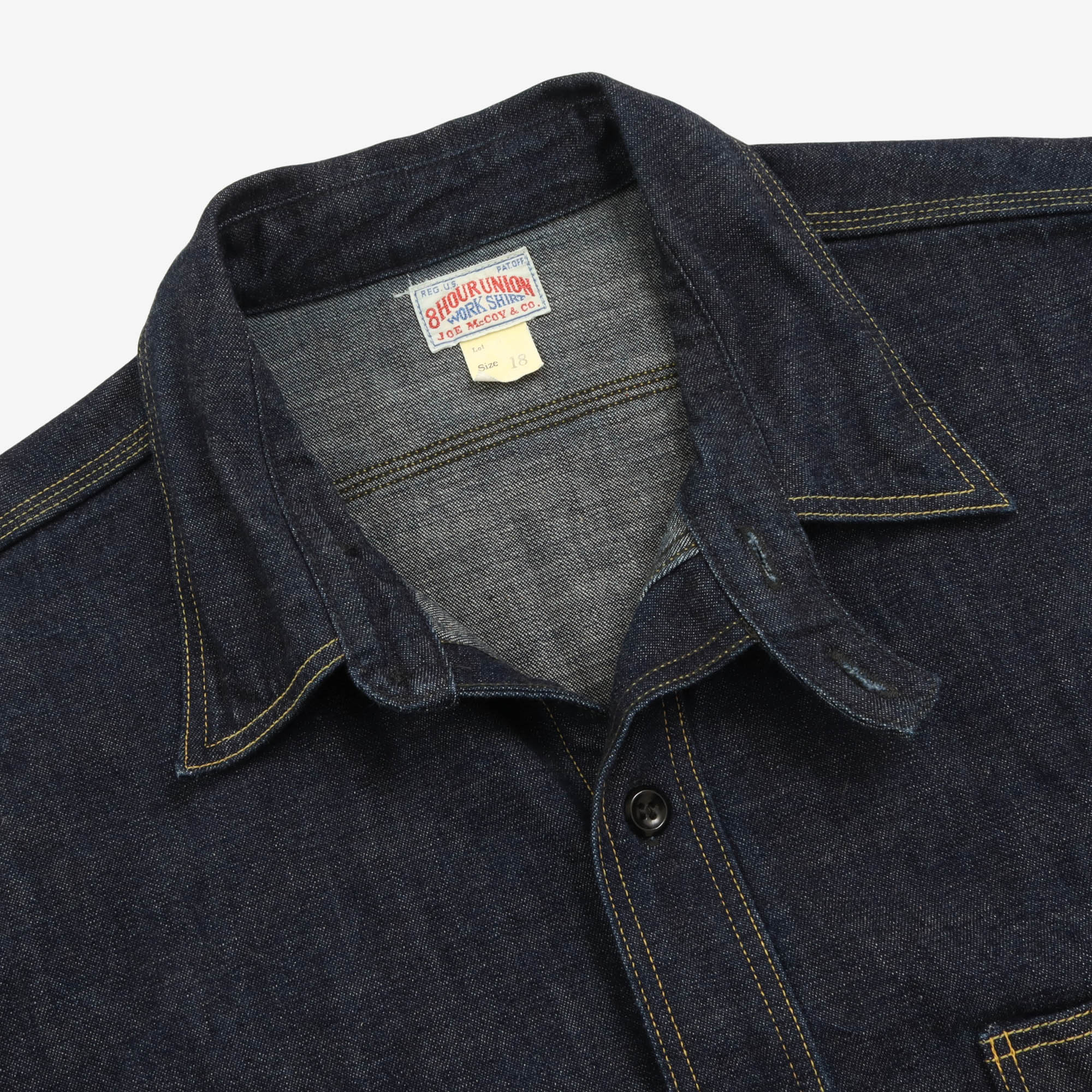 8HU Selvedge Serviceman Shirt