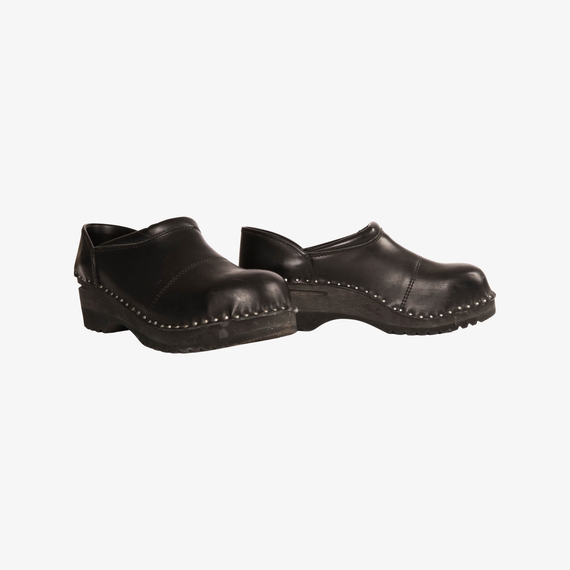 Steel Toe Leather Clogs