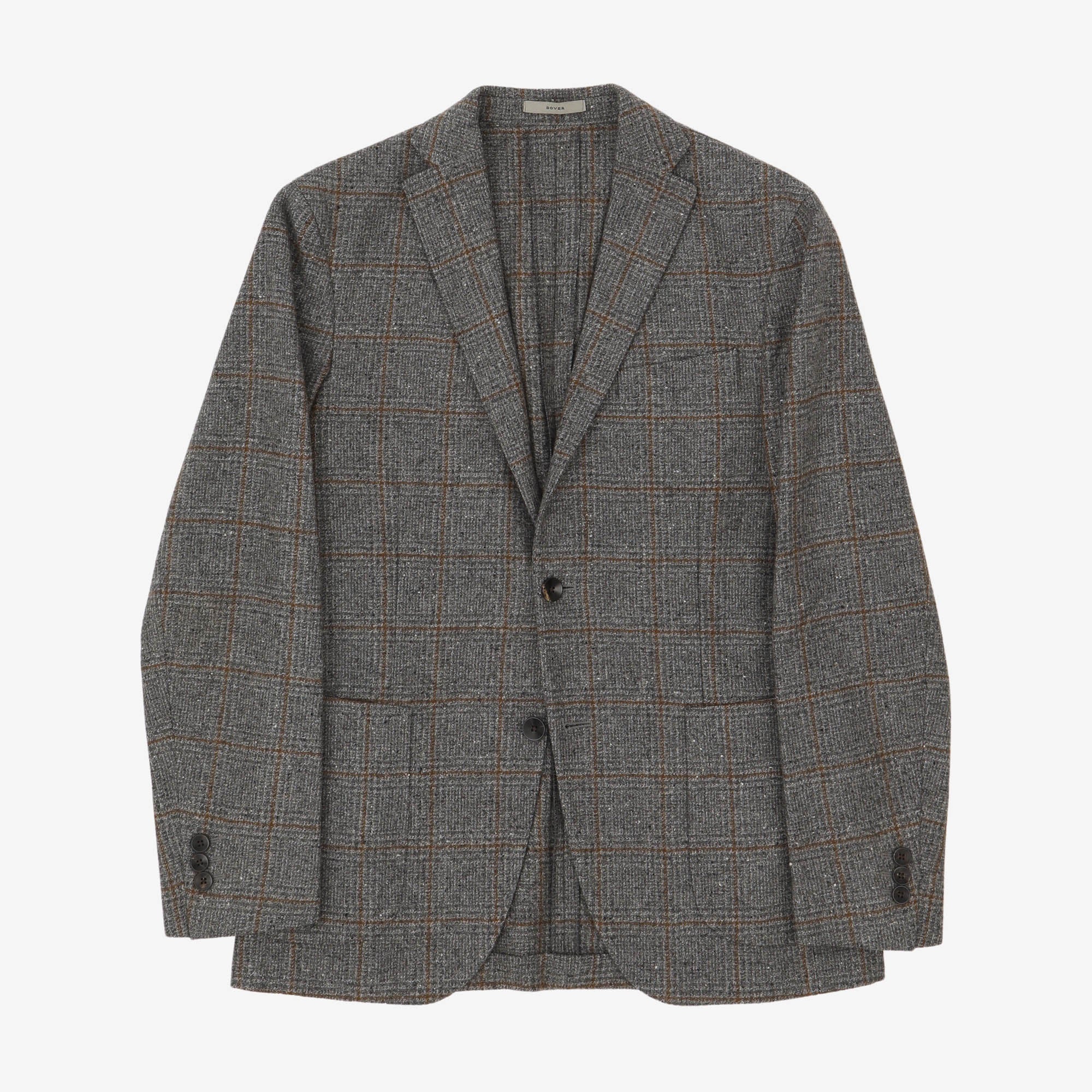 Wool Check Dover Jacket