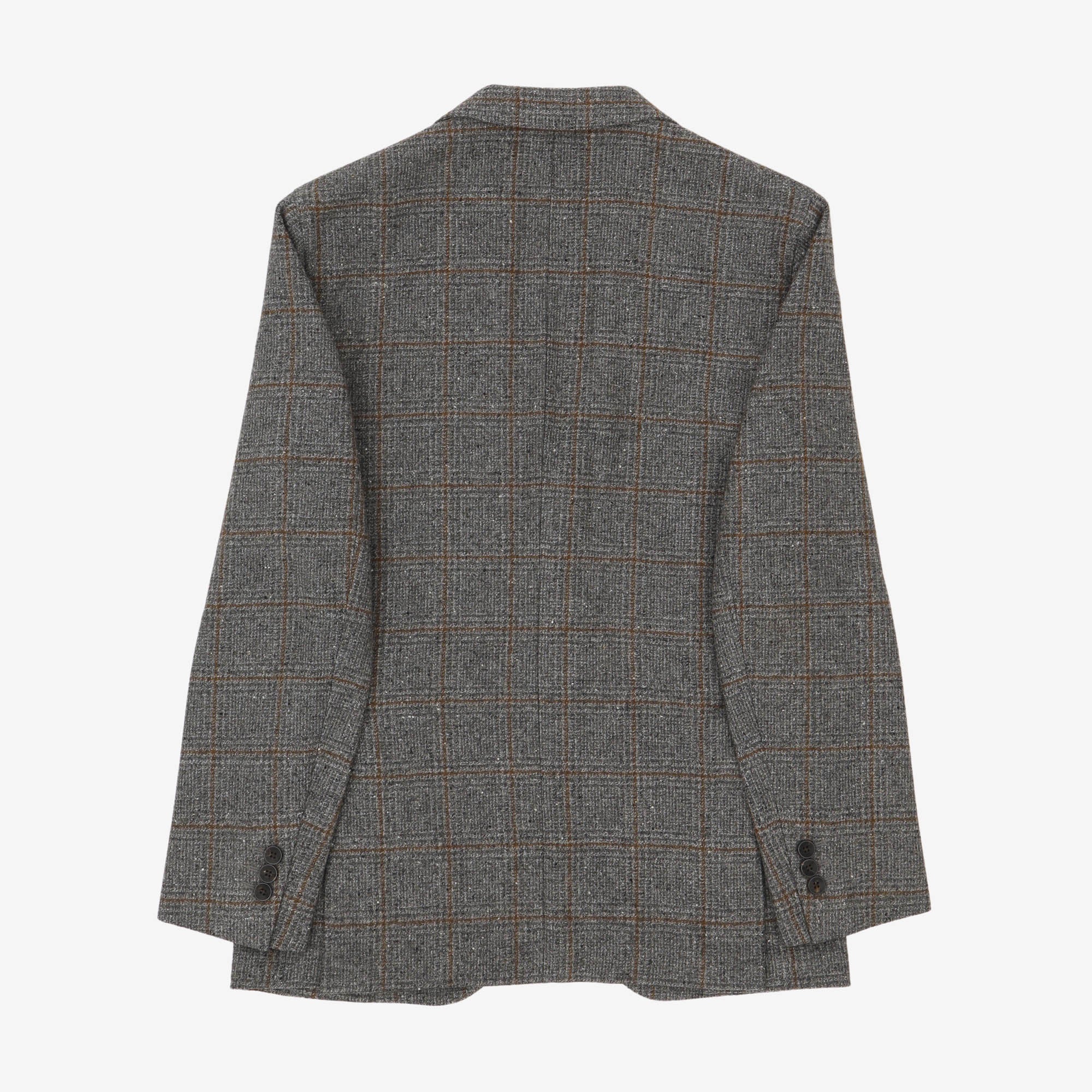 Wool Check Dover Jacket