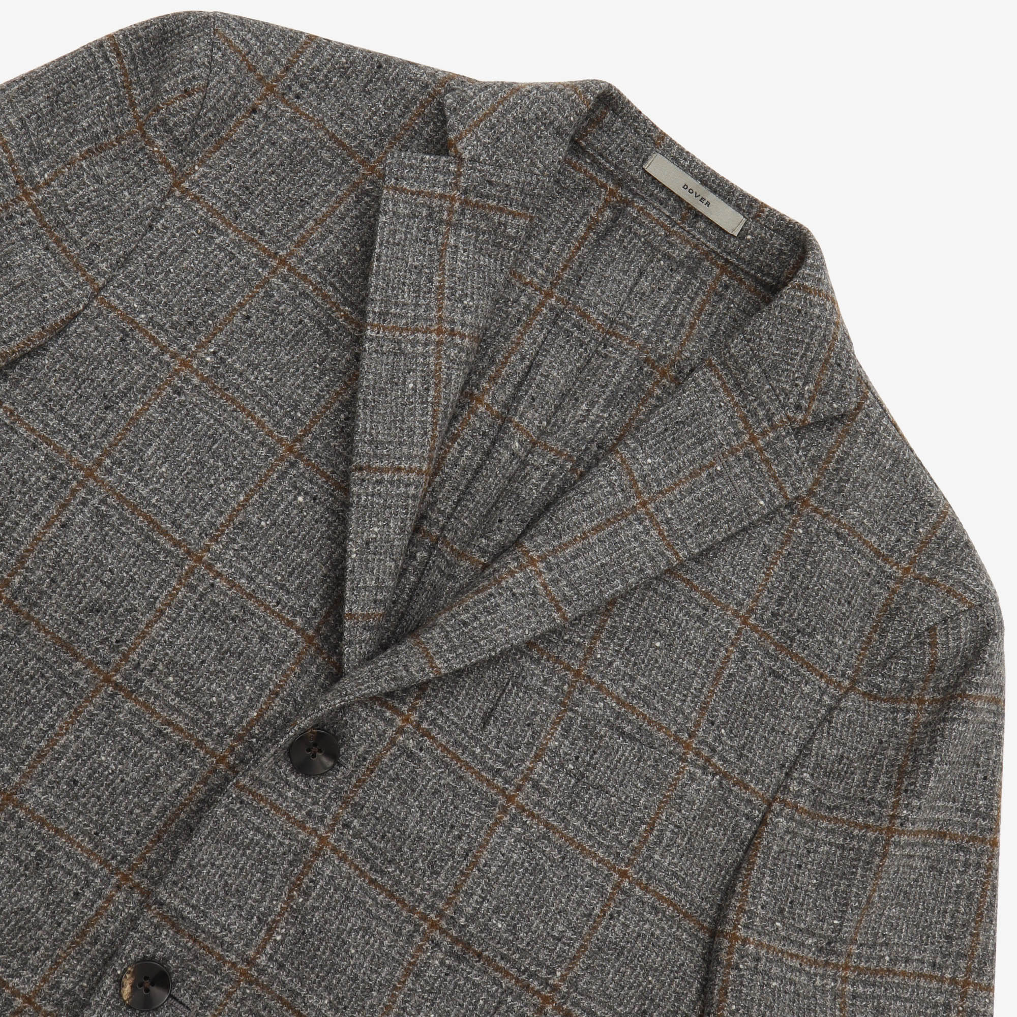 Wool Check Dover Jacket
