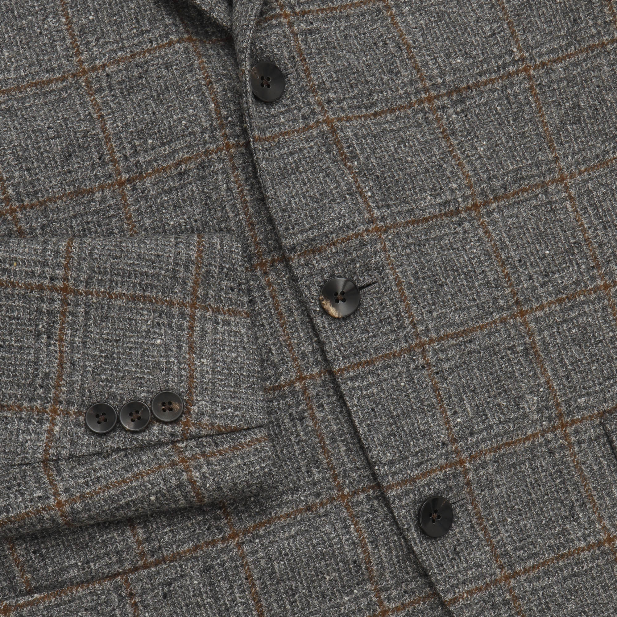 Wool Check Dover Jacket