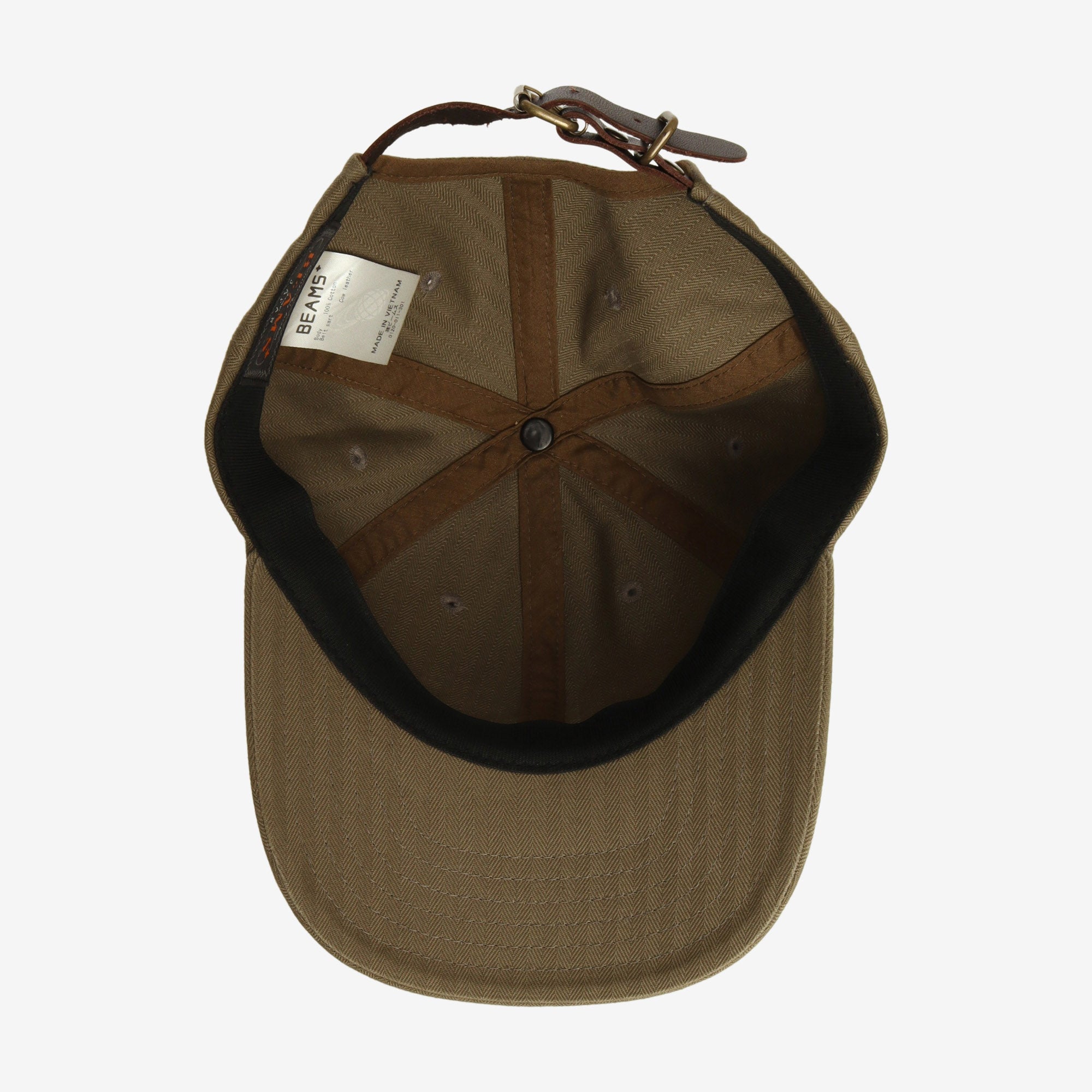 6 Panel Herringbone Cap