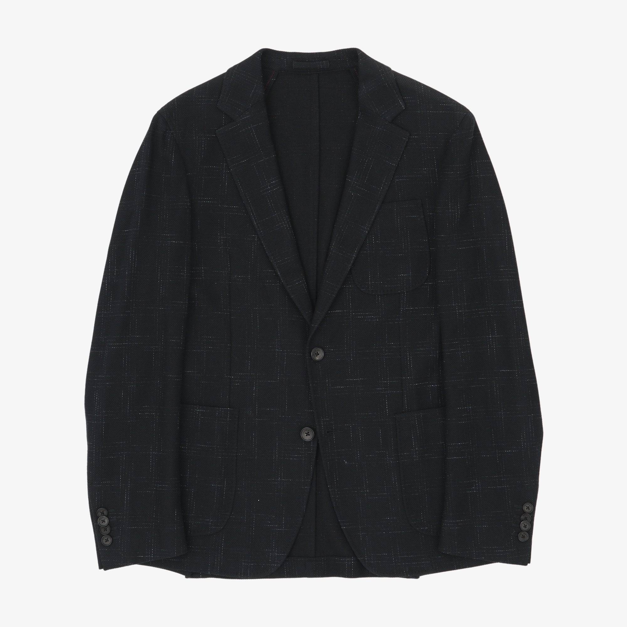 Check Hopsack Blazer