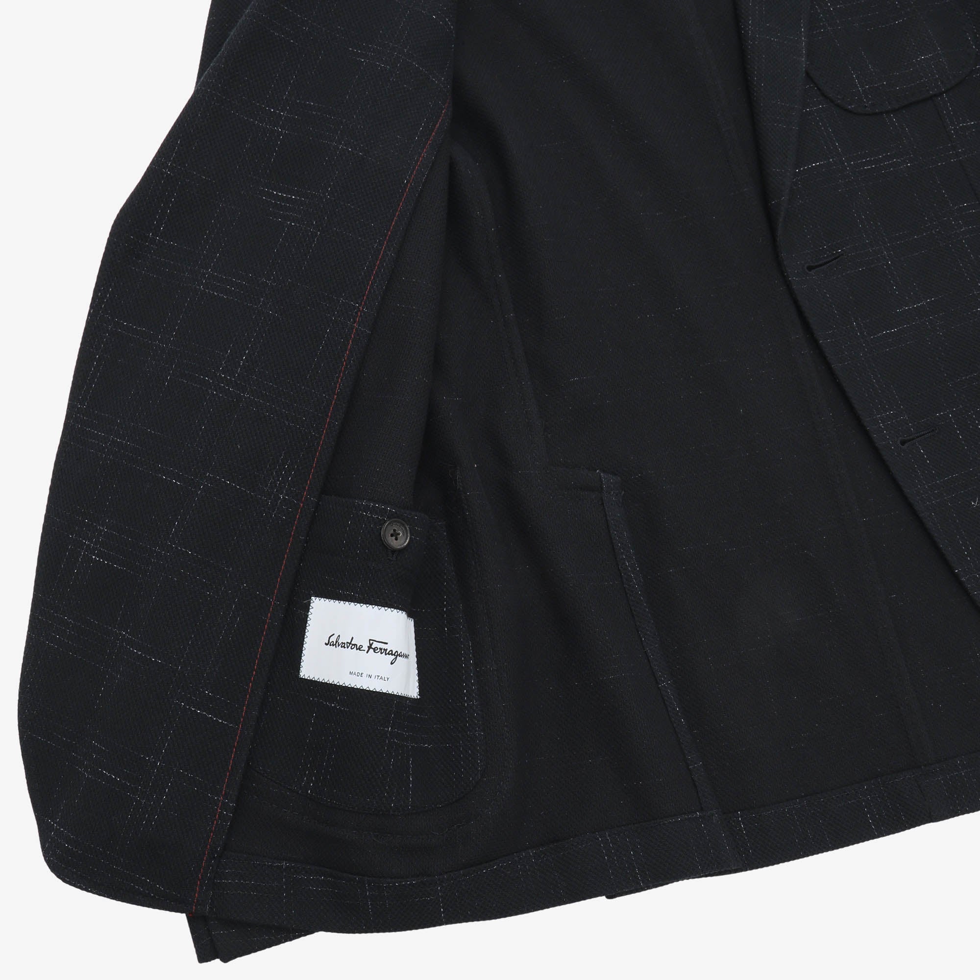 Check Hopsack Blazer