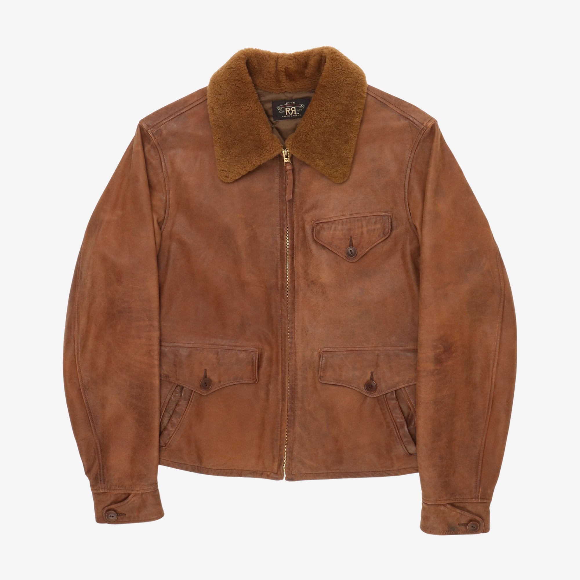 Leather Shearling Jacket