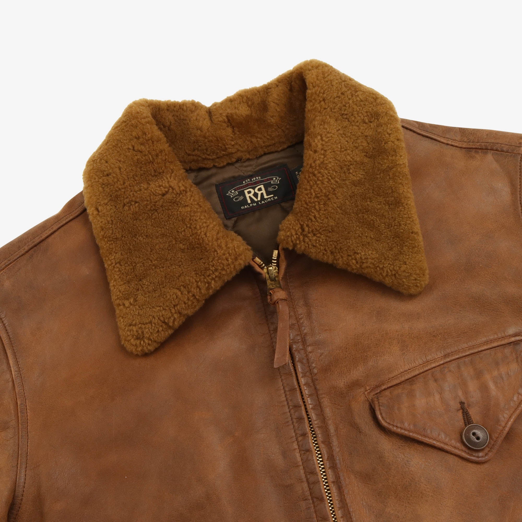 Leather Shearling Jacket