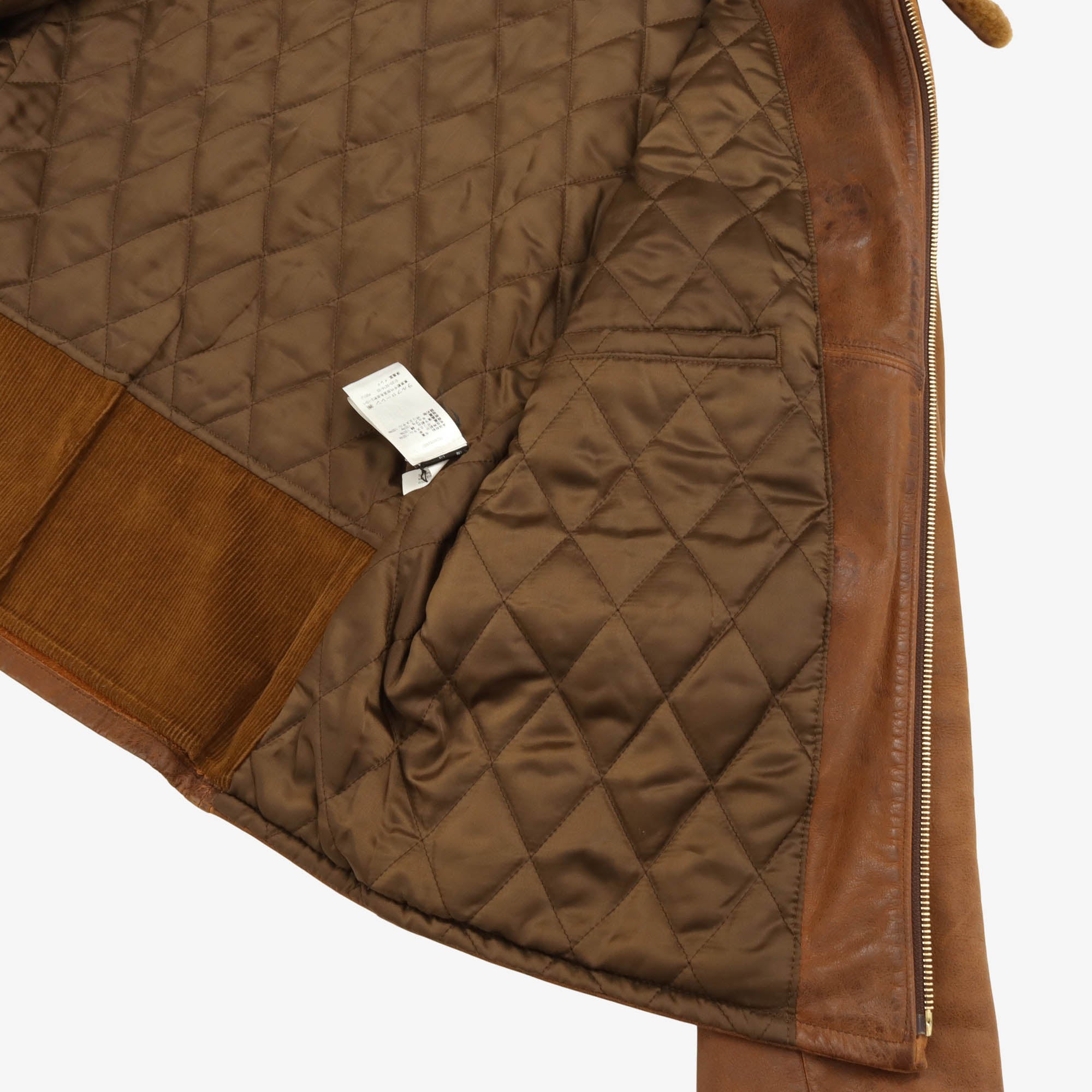 Leather Shearling Jacket
