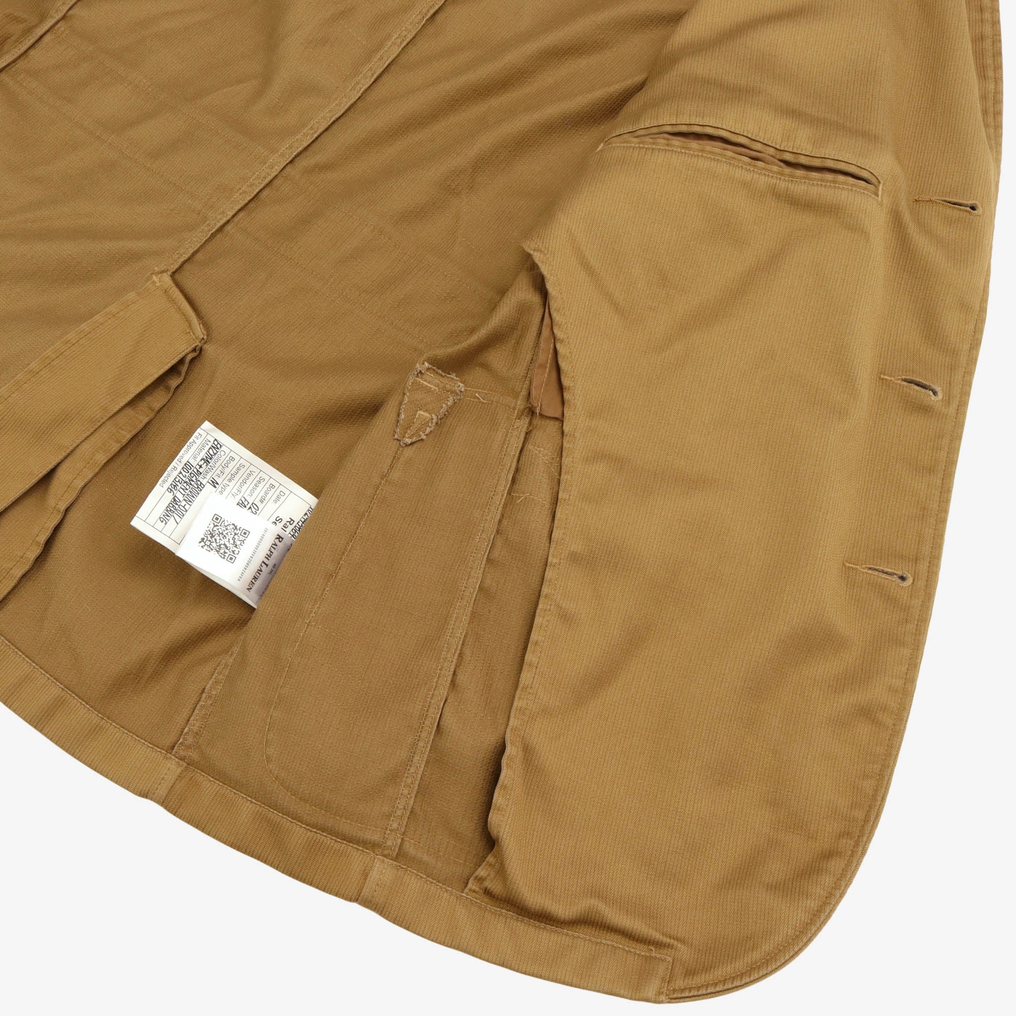 Unconstructed Bedford Cord Sport Coat