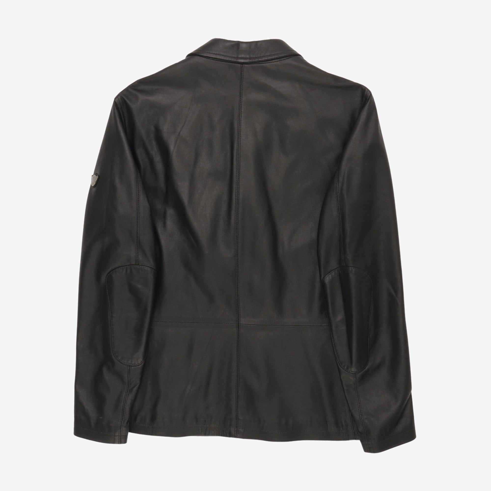 Ian Leather Blazer