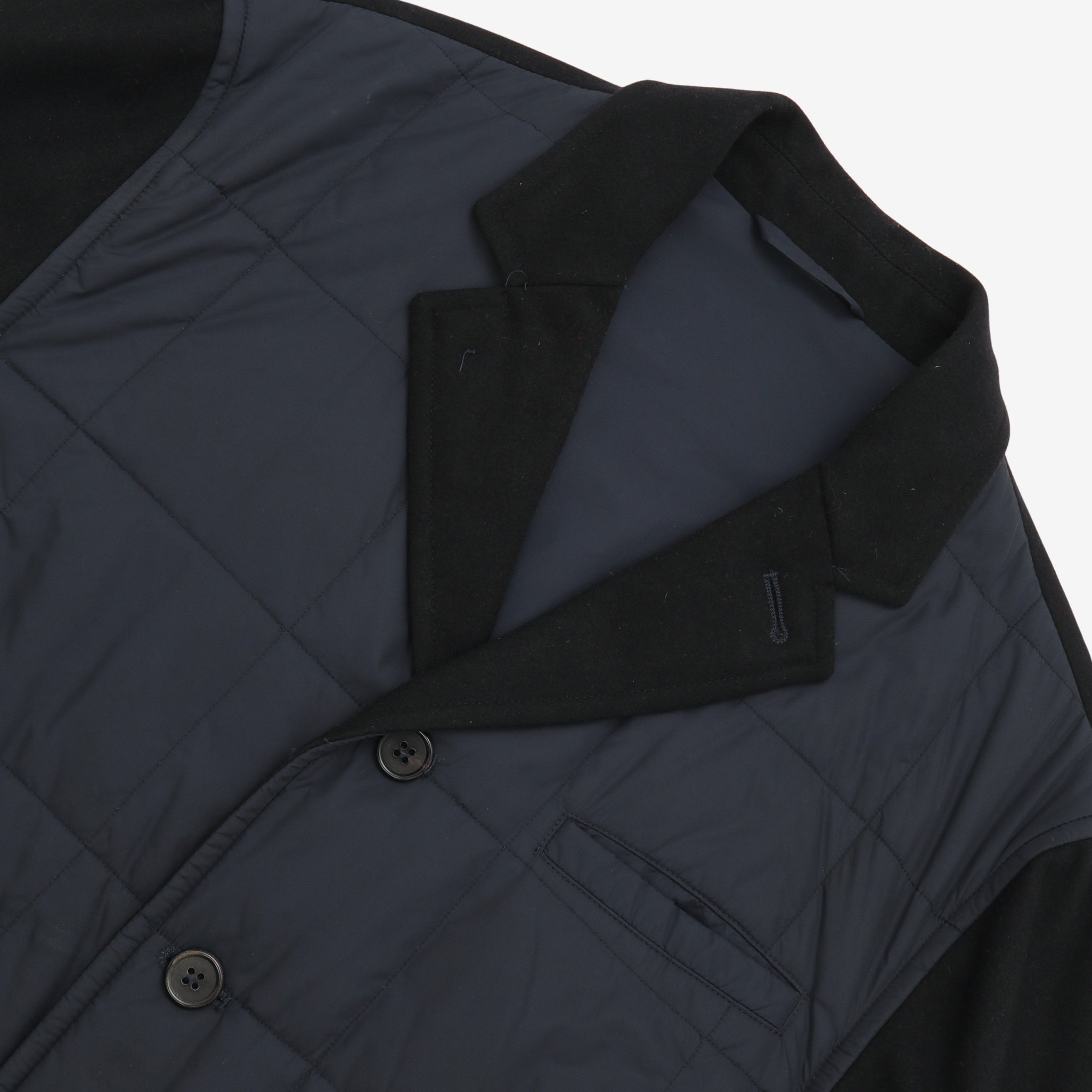 Two Tone Quilted Blazer