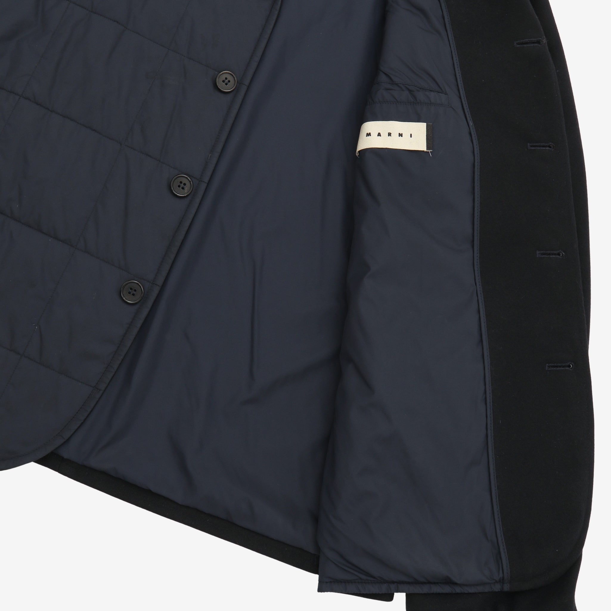 Two Tone Quilted Blazer