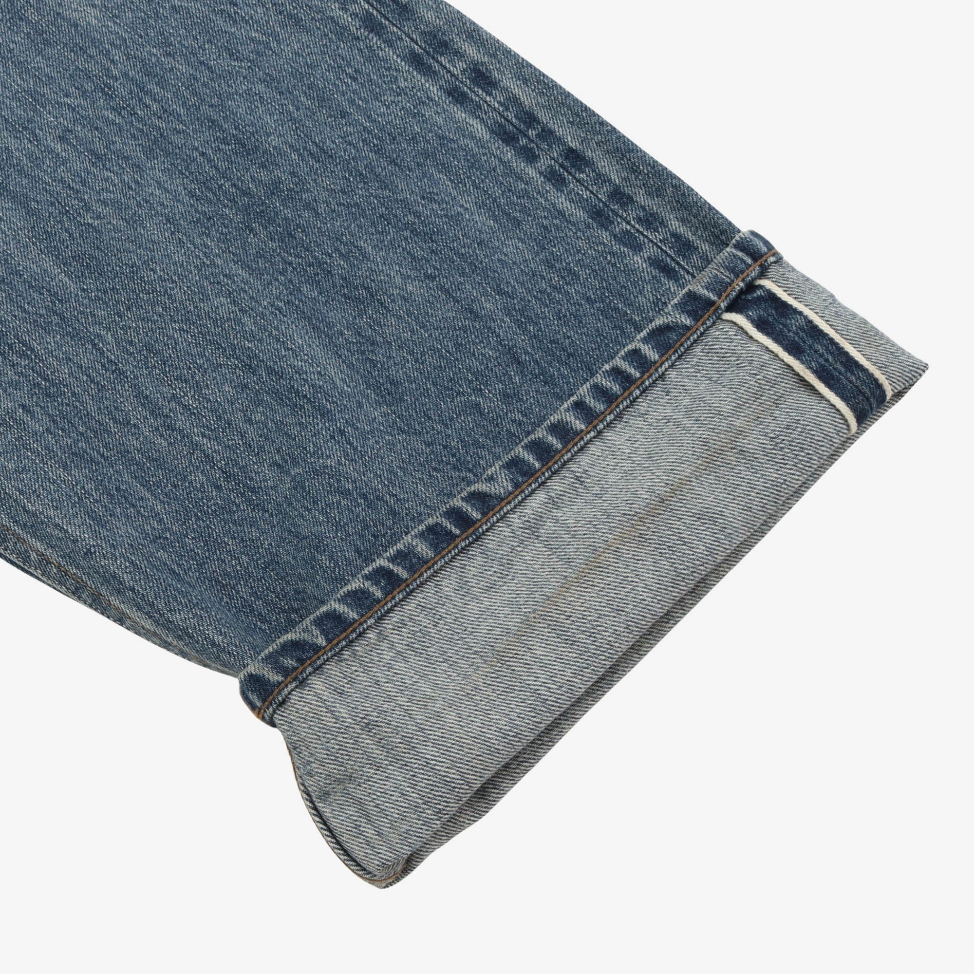 Belted Denim Trousers (29W X 31L)