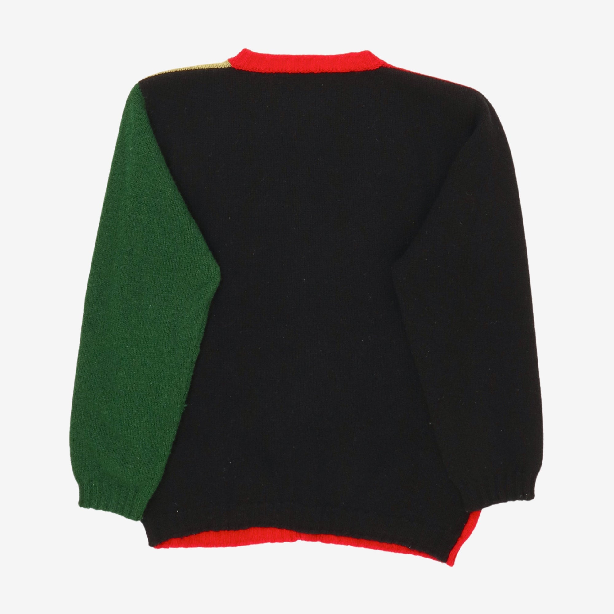 Colourblock Wool Cardigan (Beams)
