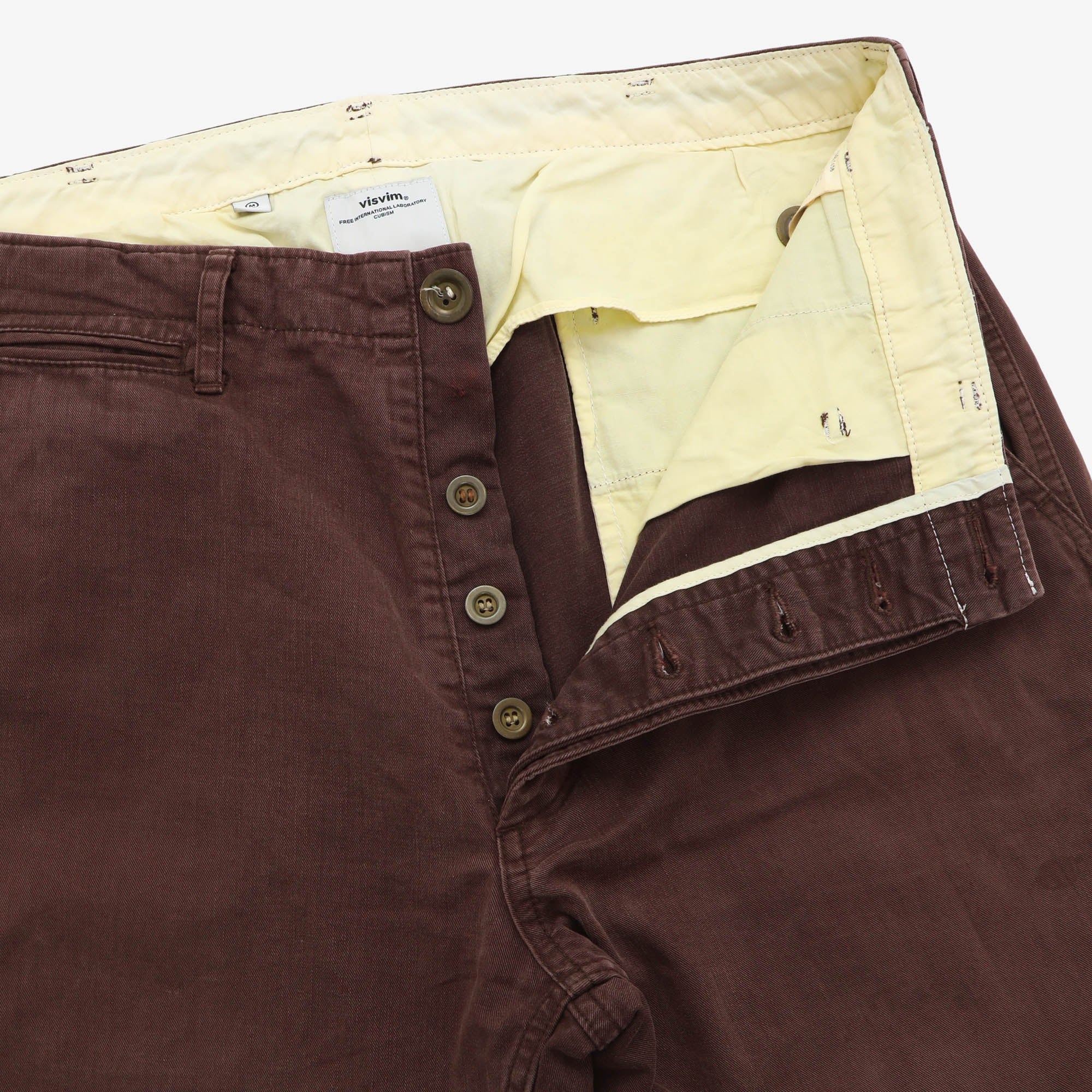 Straight Slub Chinos (32W X 30.5L)