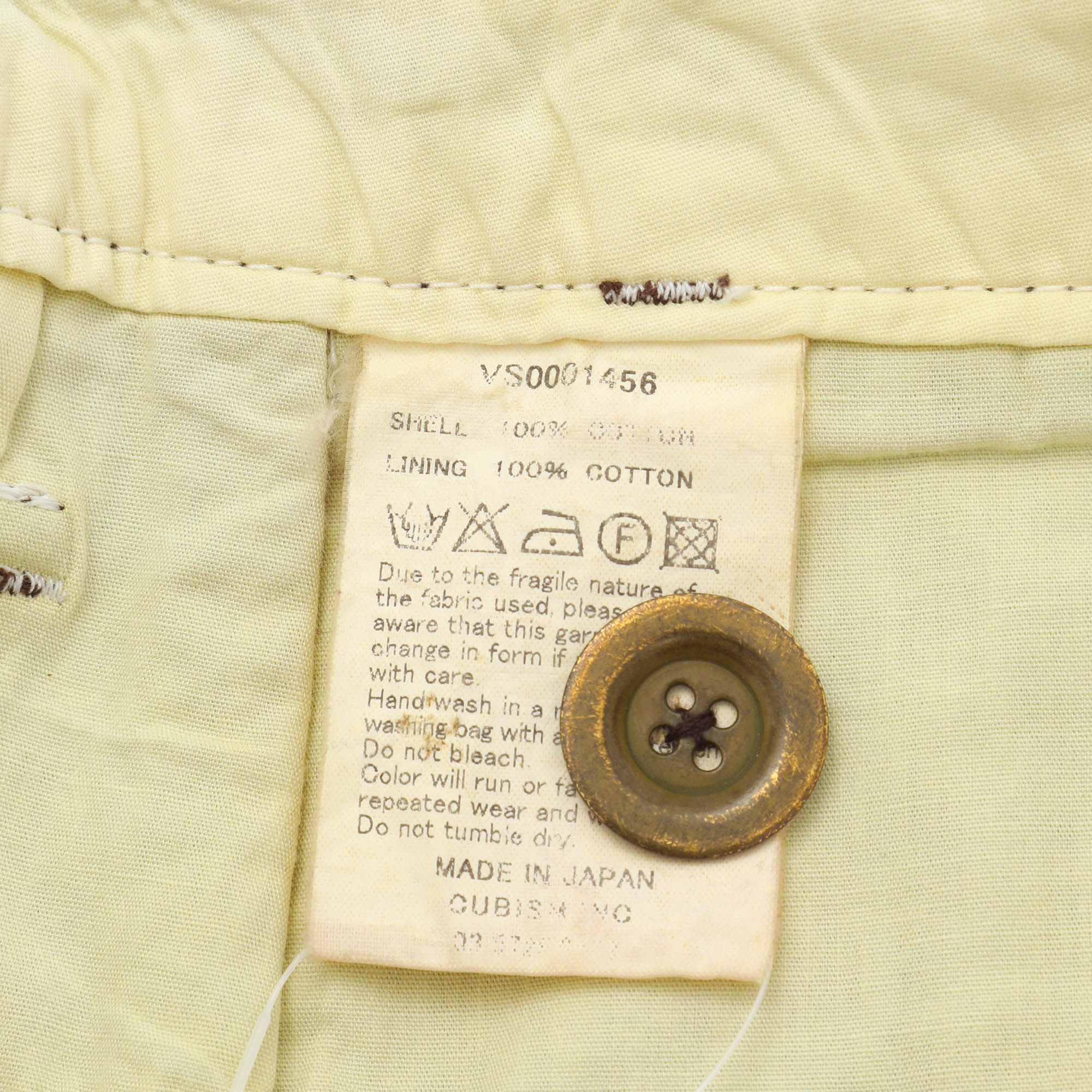 Straight Slub Chinos (32W X 30.5L)