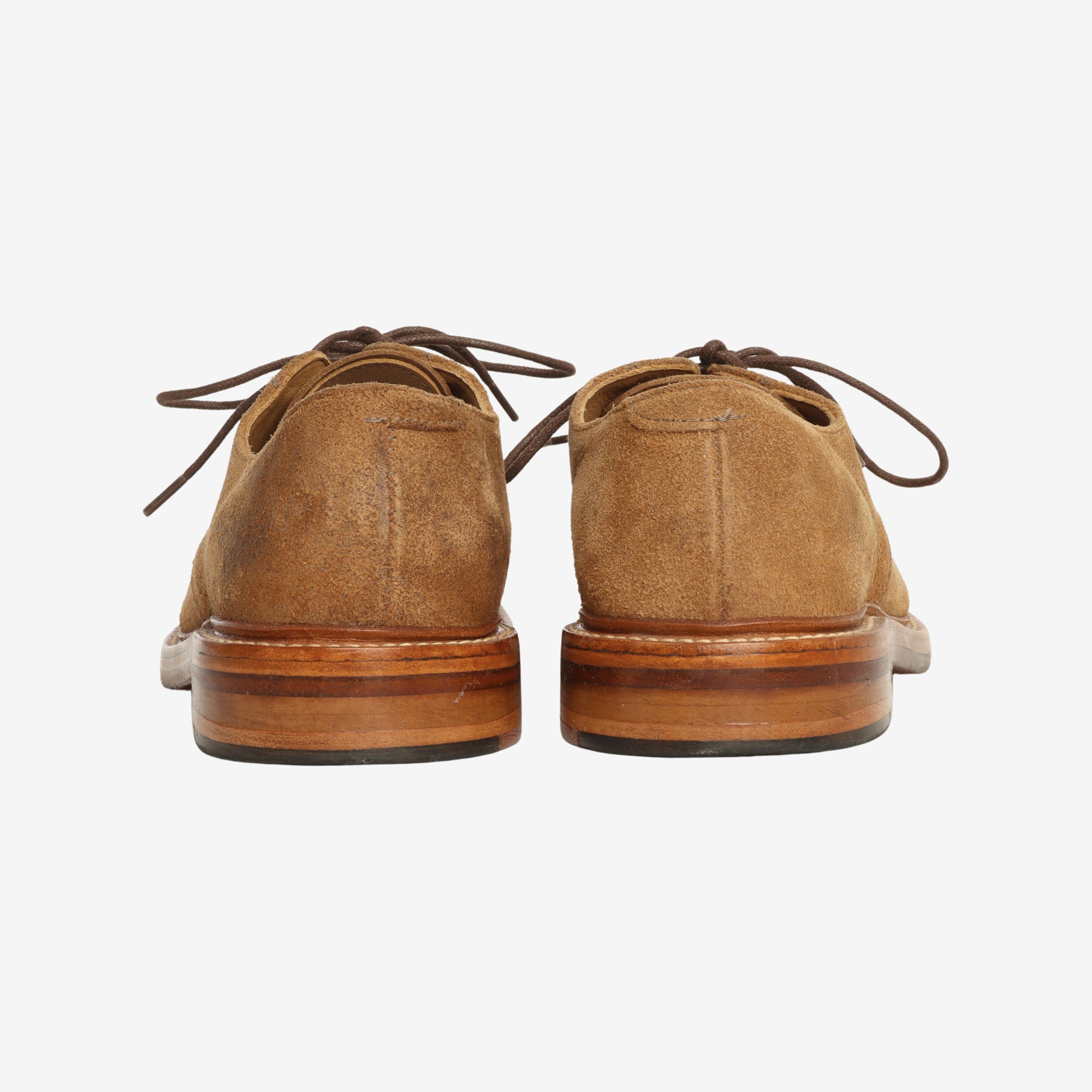 Unlined Suede Plain Toe Blucher