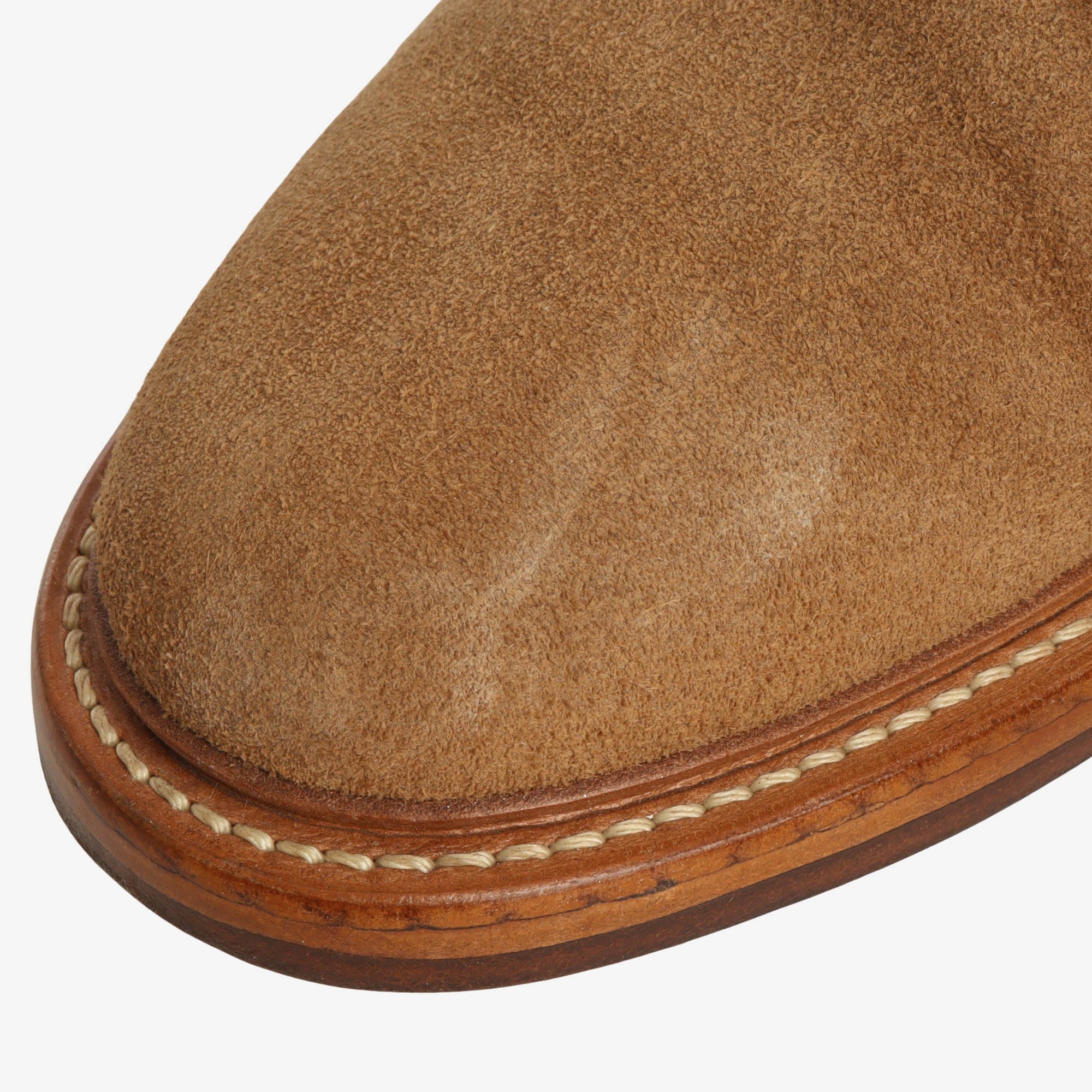 Unlined Suede Plain Toe Blucher