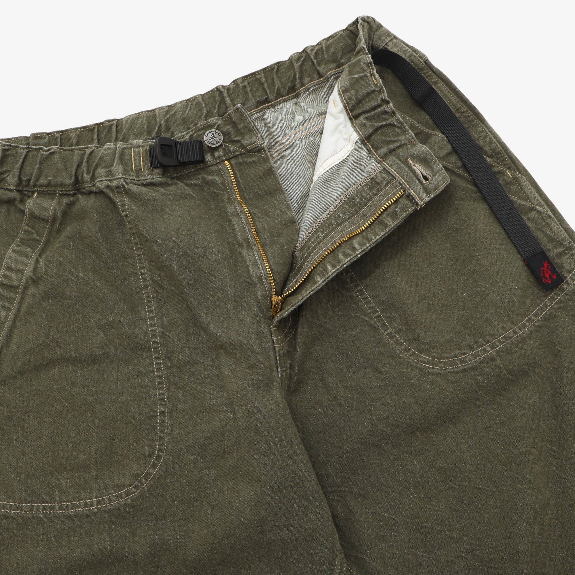 Slub Denim Pants