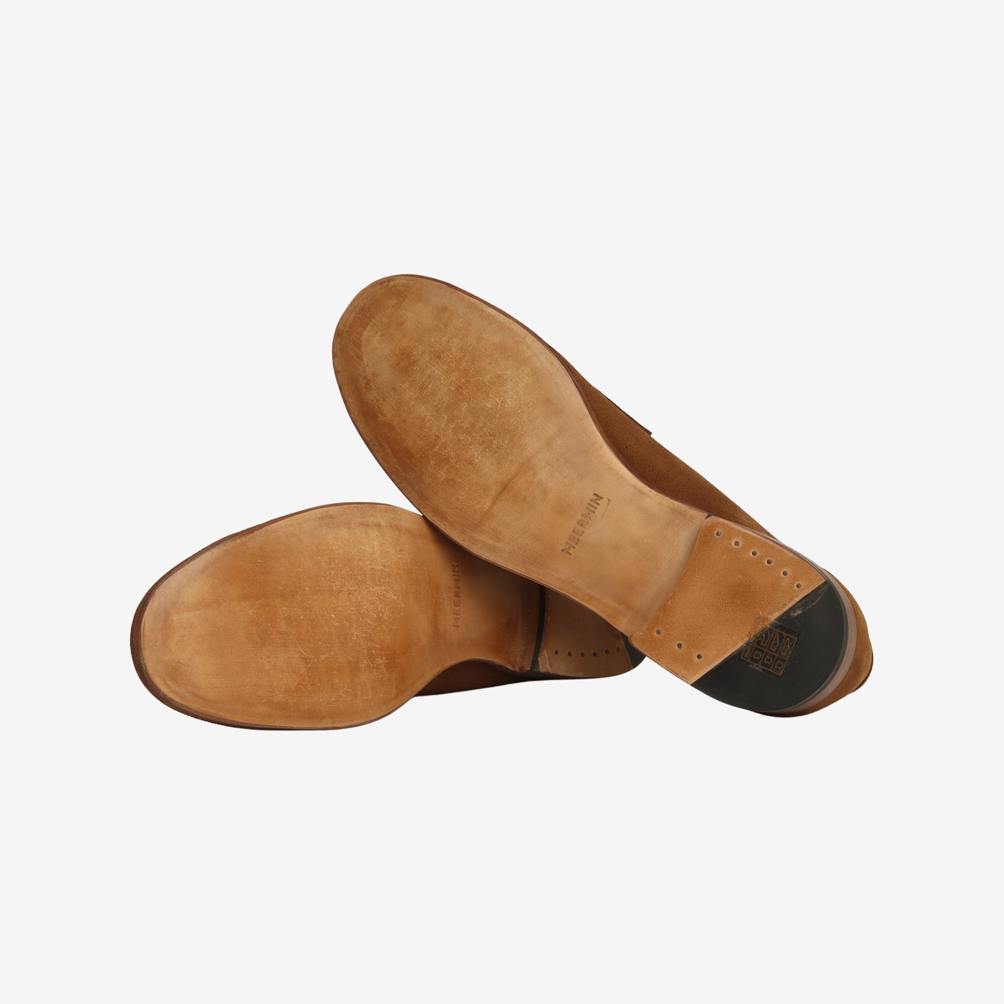 Mallorca Snuff Suede Penny Loafers
