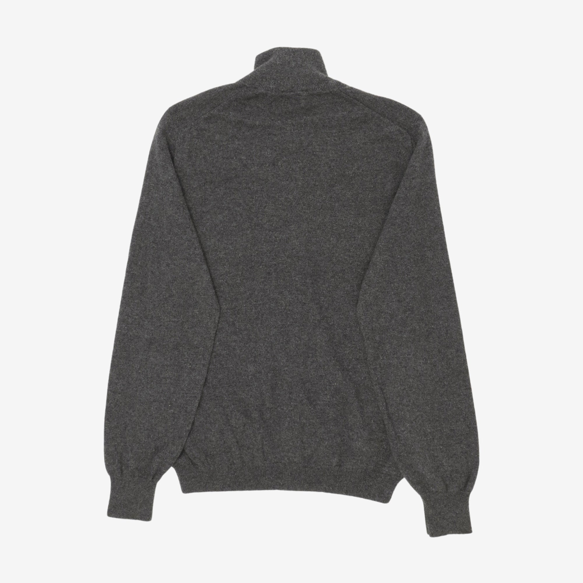 Rib Knit Cashmere Cardigan