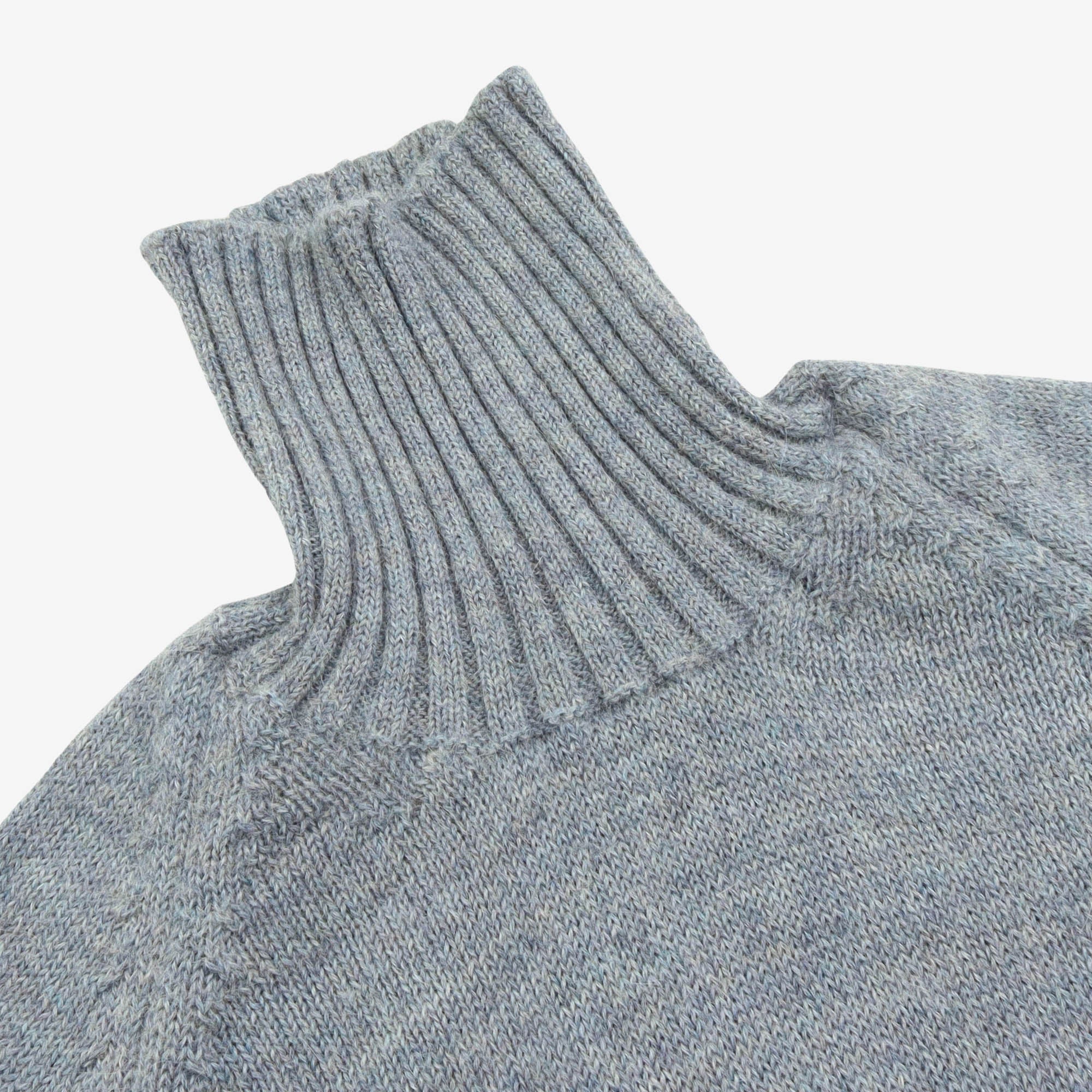 Turtleneck Cashmere Blend Sweater