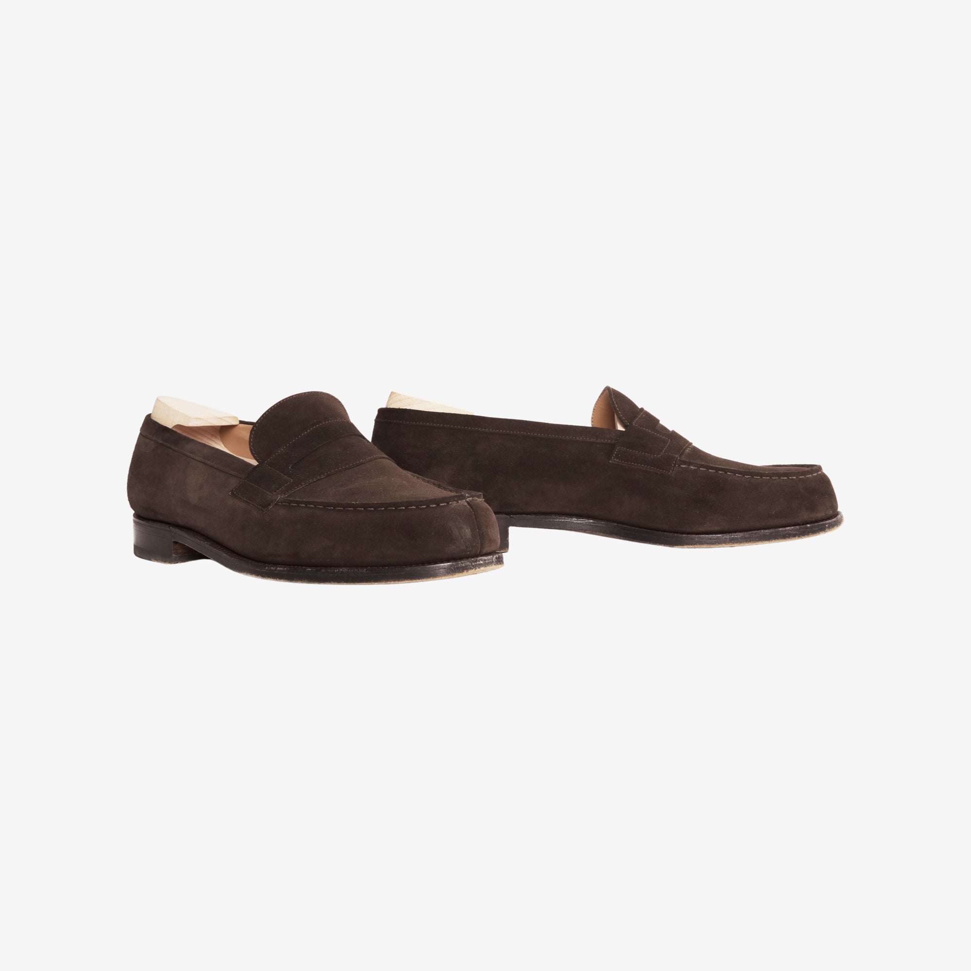 Suede 180 Loafers + Trees