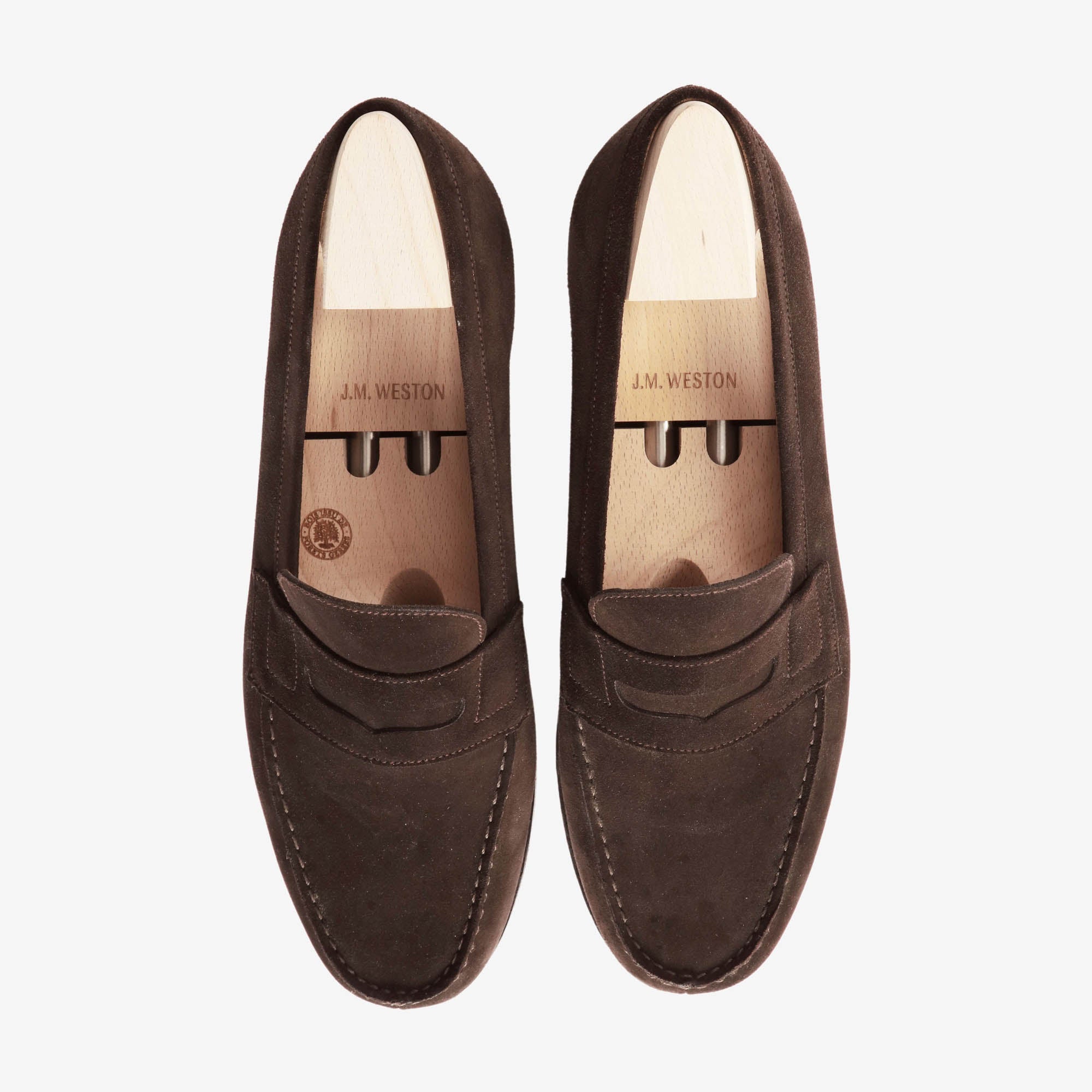 Suede 180 Loafers + Trees