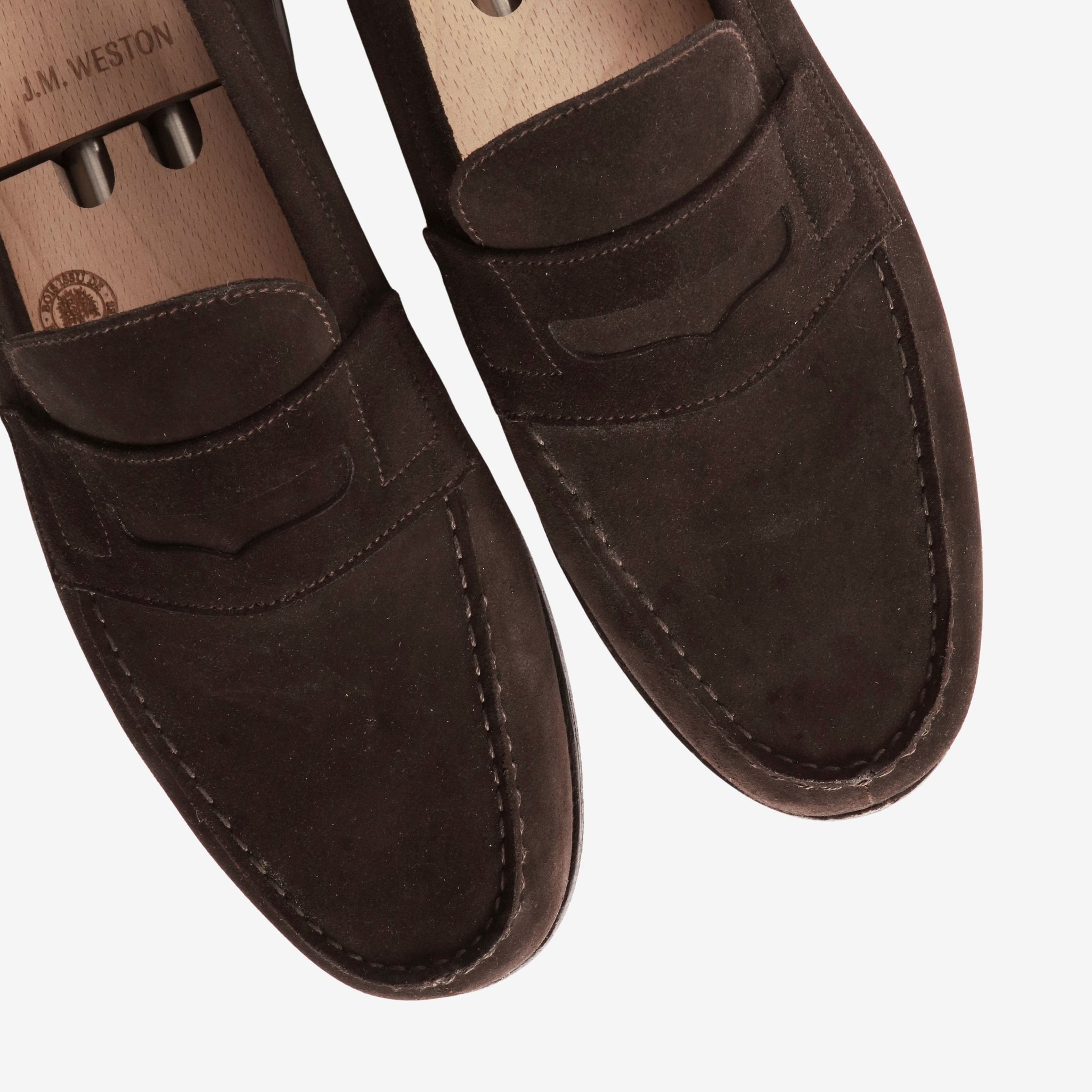 Suede 180 Loafers + Trees