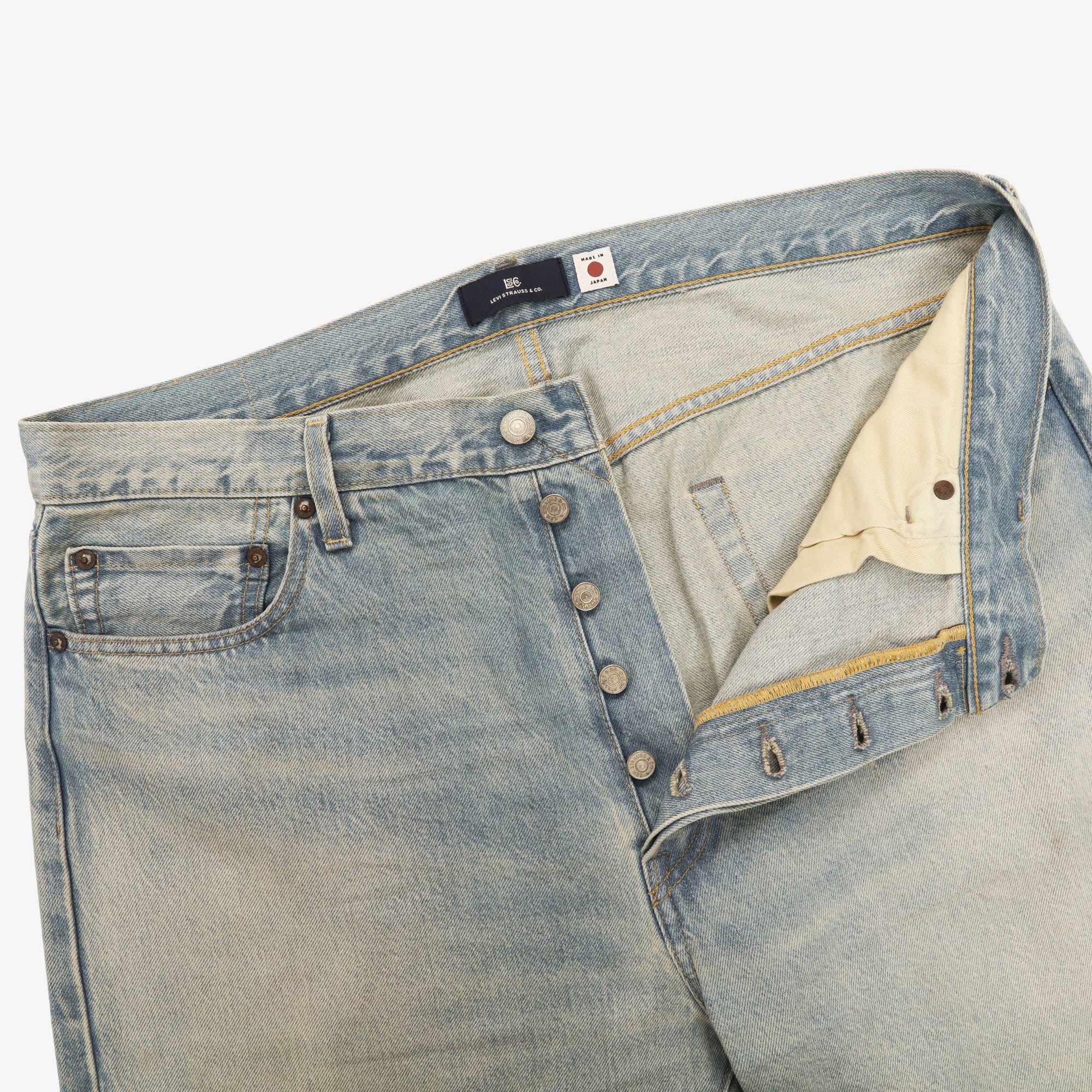 Blue Tab 501 Selvedge Jeans Japan (37W X 27L)