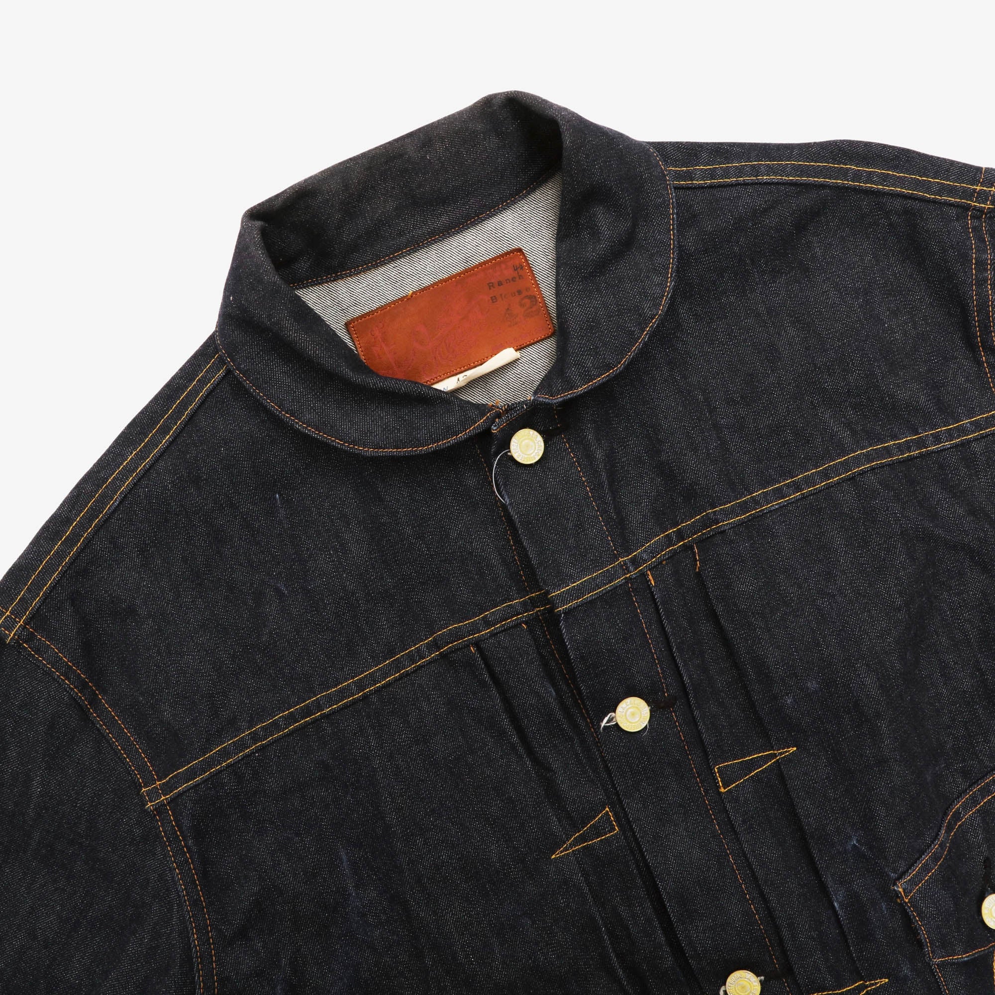 Japanese Denim Ranch Blouse