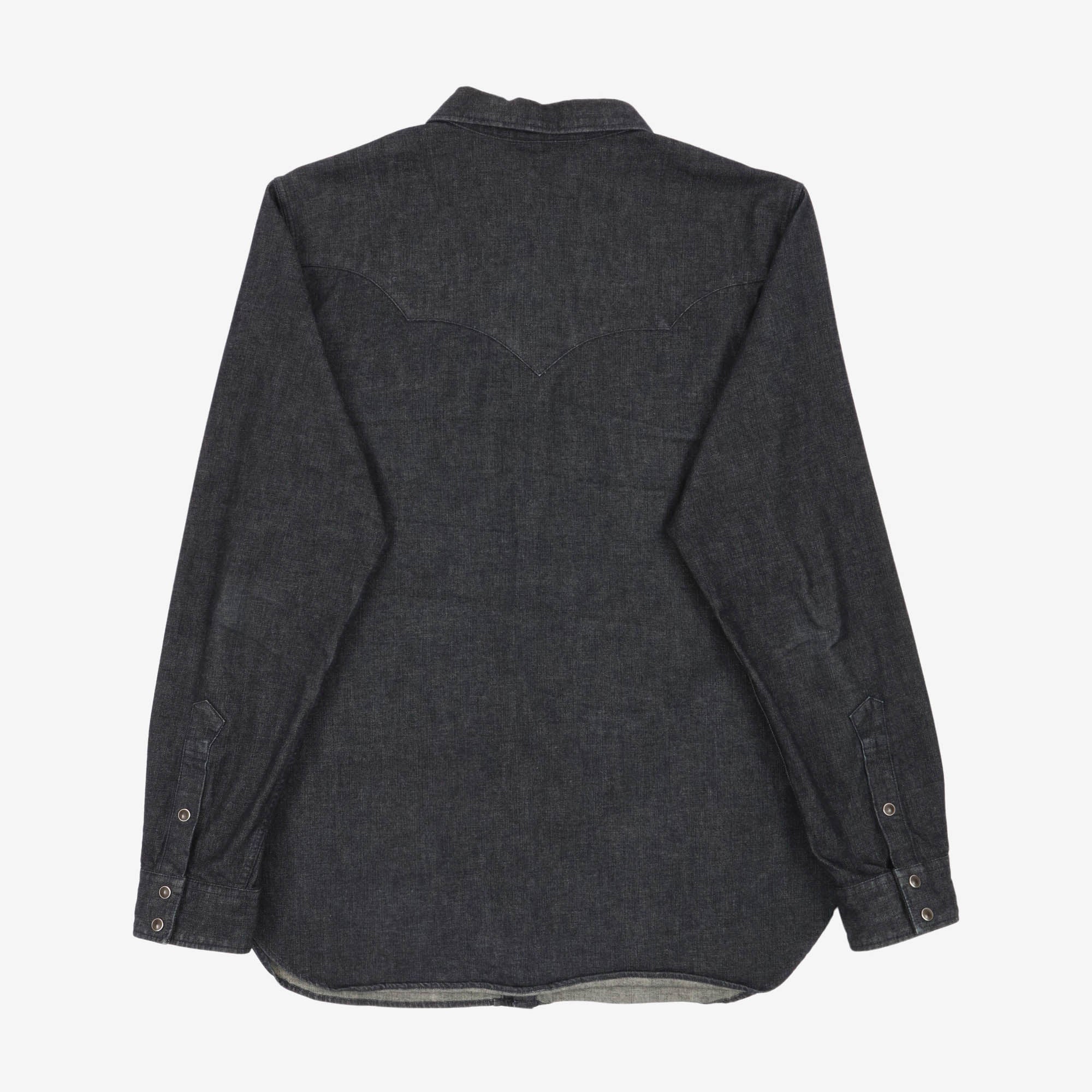 8oz Denim Western Snap Shirt