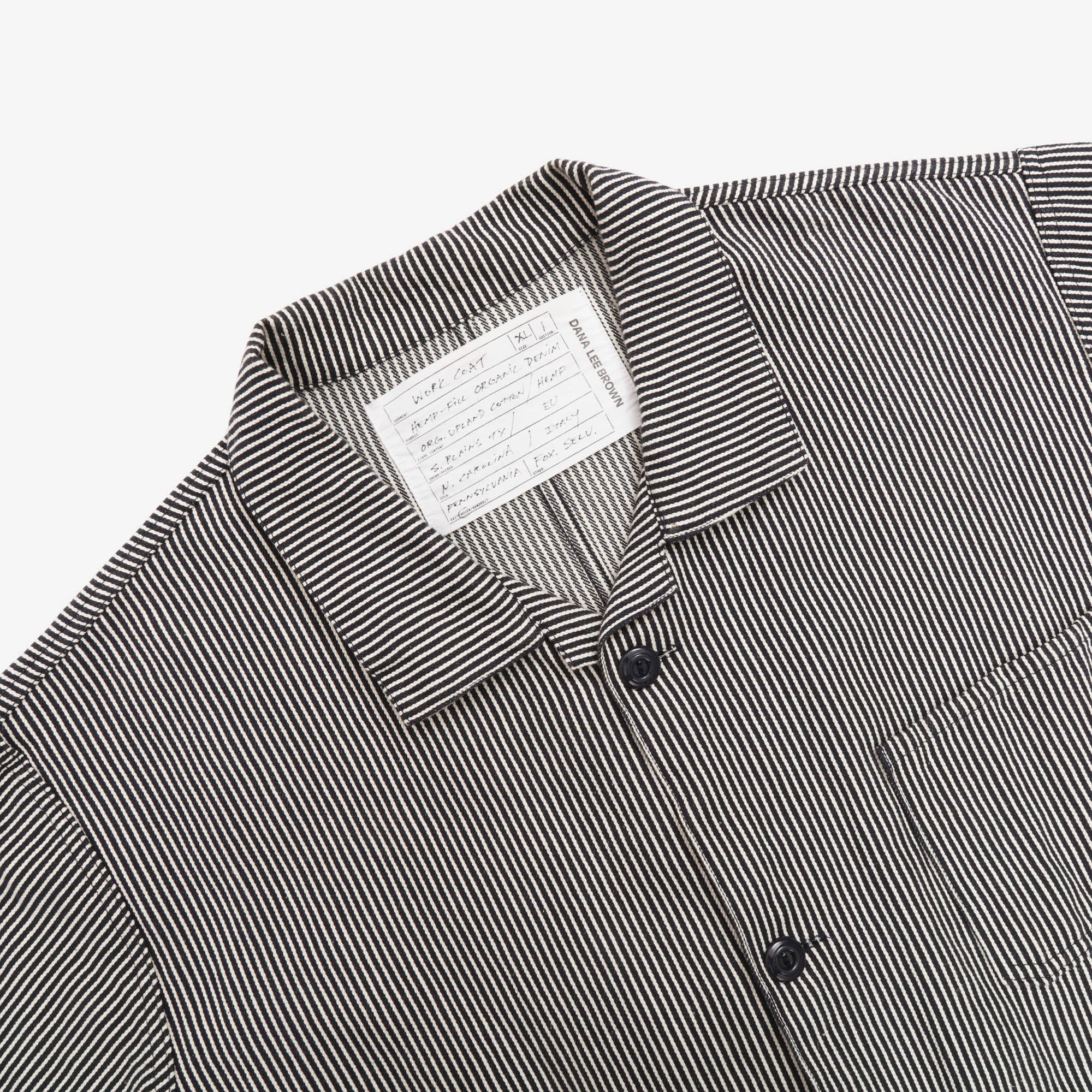 11oz Hickoy Stripe Denim Work Coat
