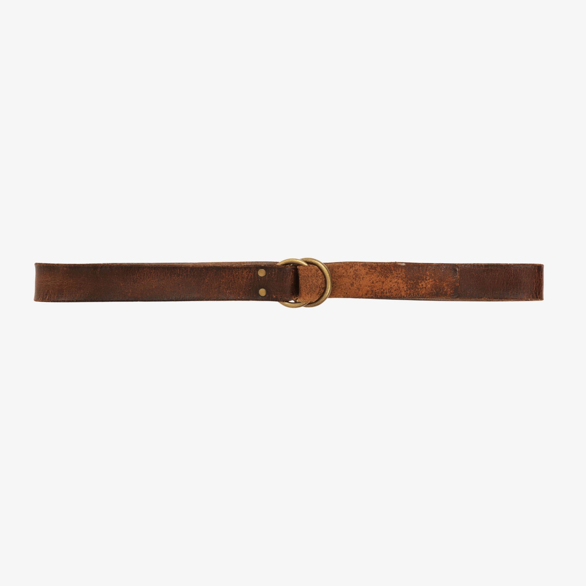 2 Ring Leather Belt
