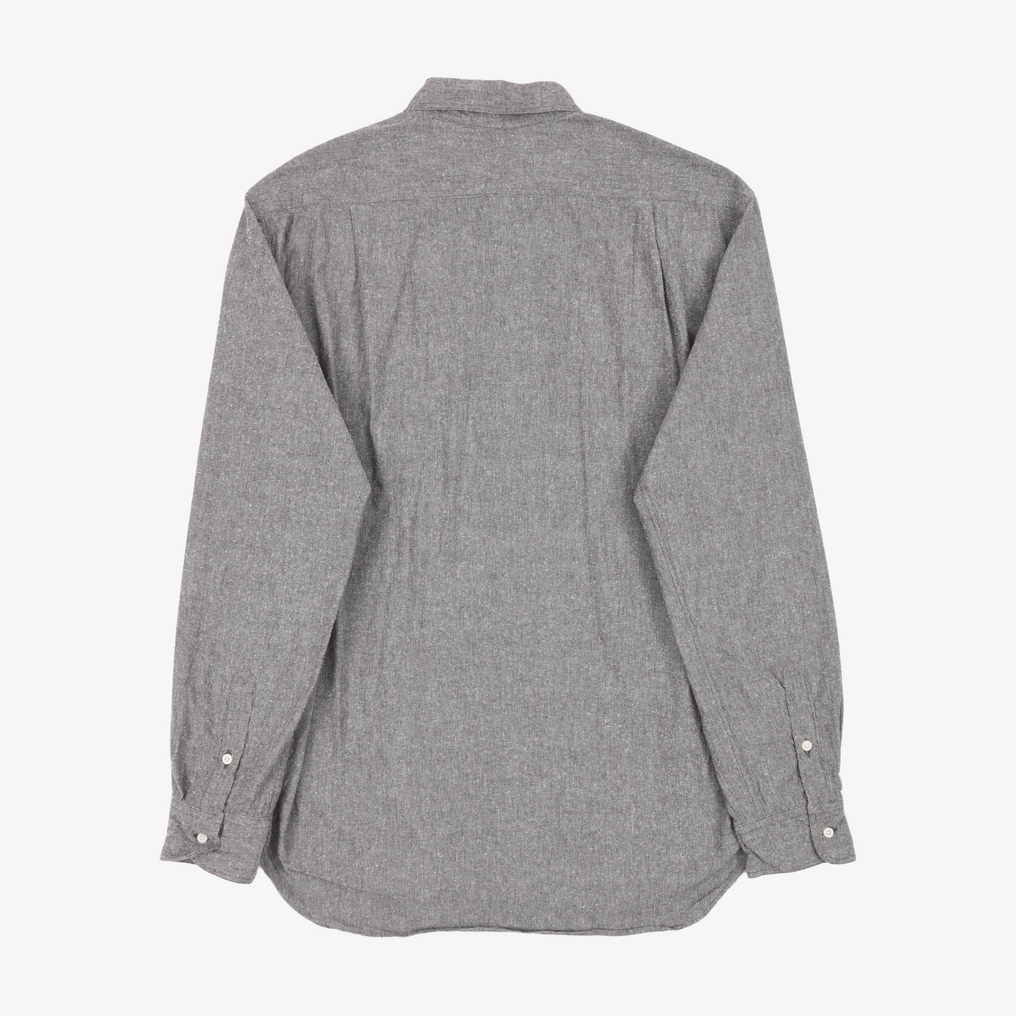 Nepped Silk Shirt
