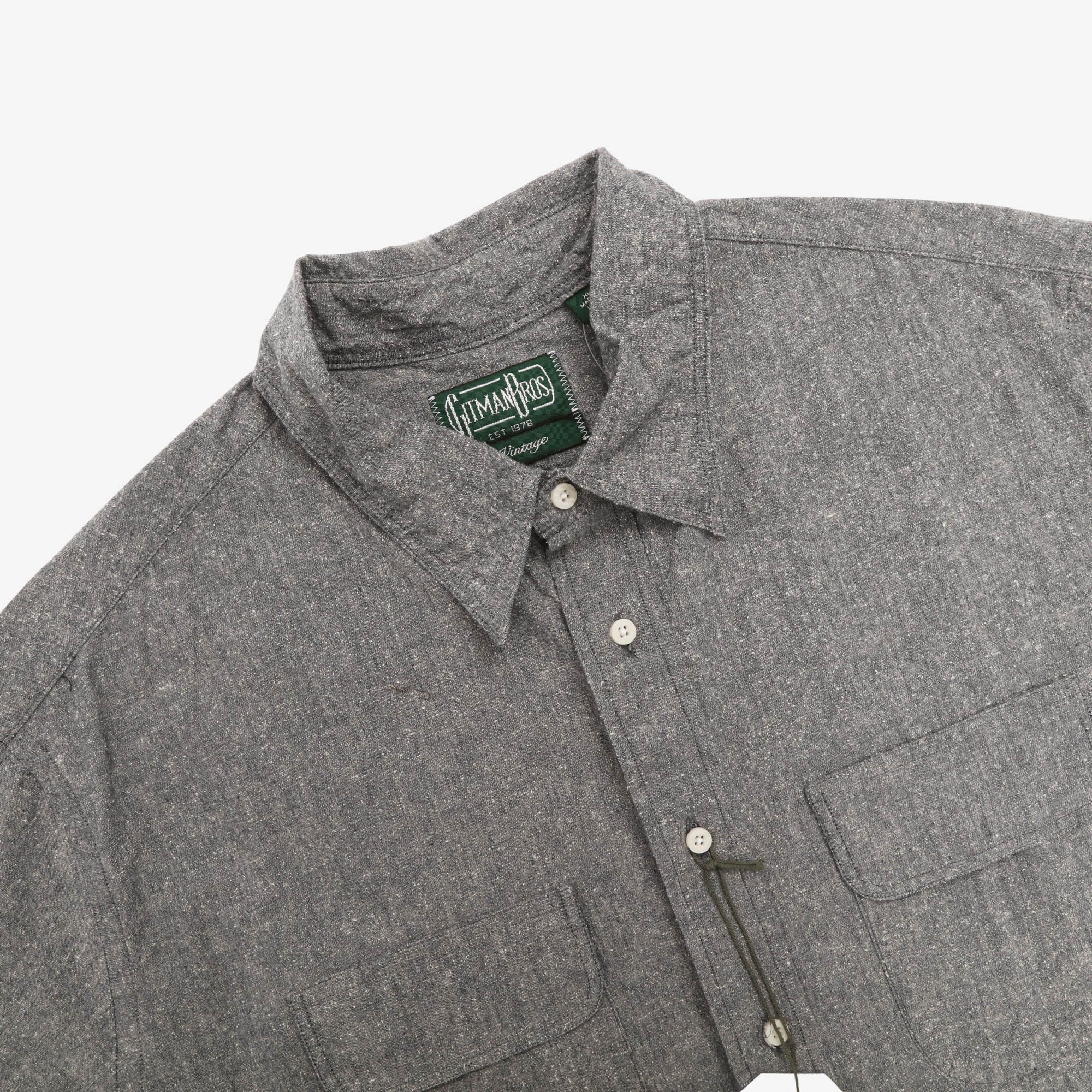 Nepped Silk Shirt