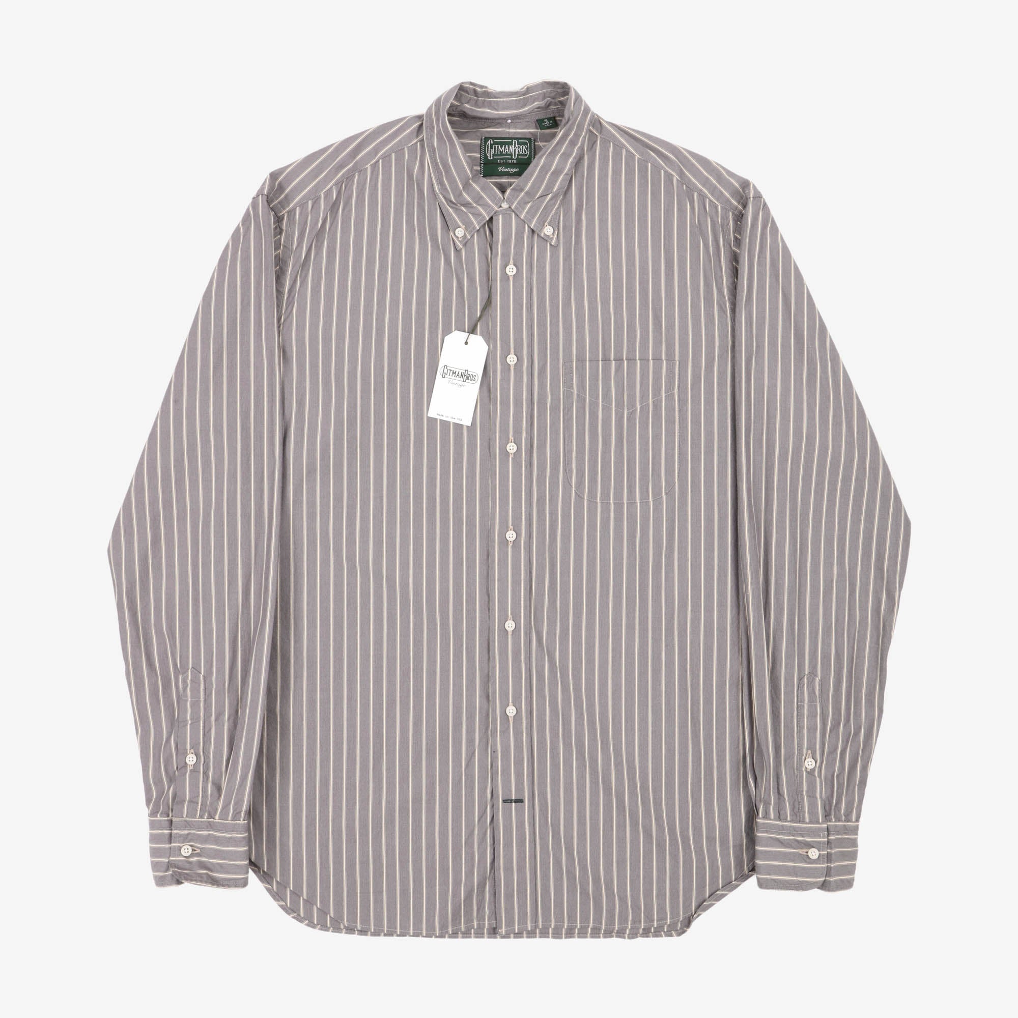 BD Striped Japanese Poplin Shirt
