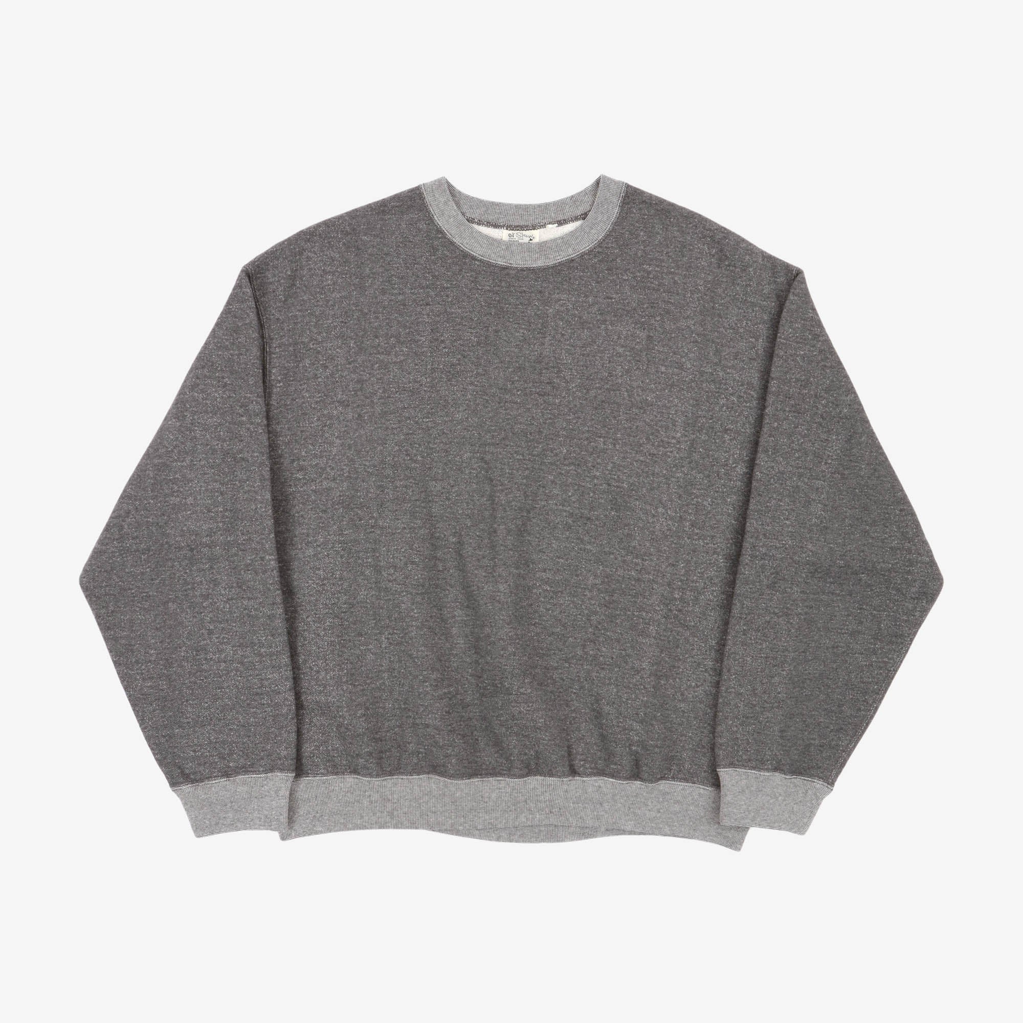 Relaxed Fit Densely Knit Sweatshirt