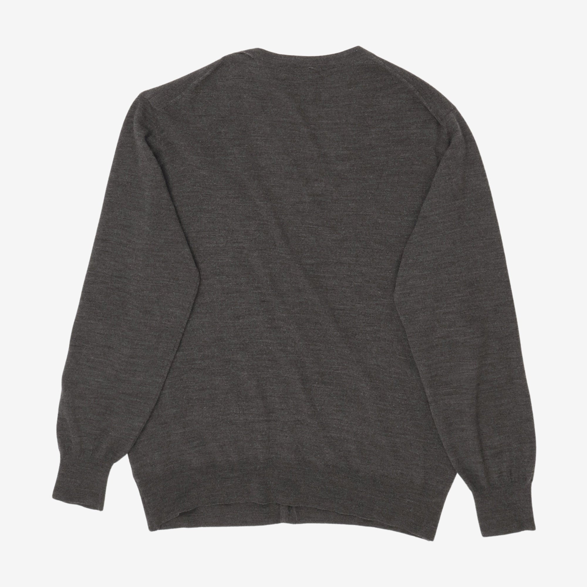 Wool V Neck Cardigan