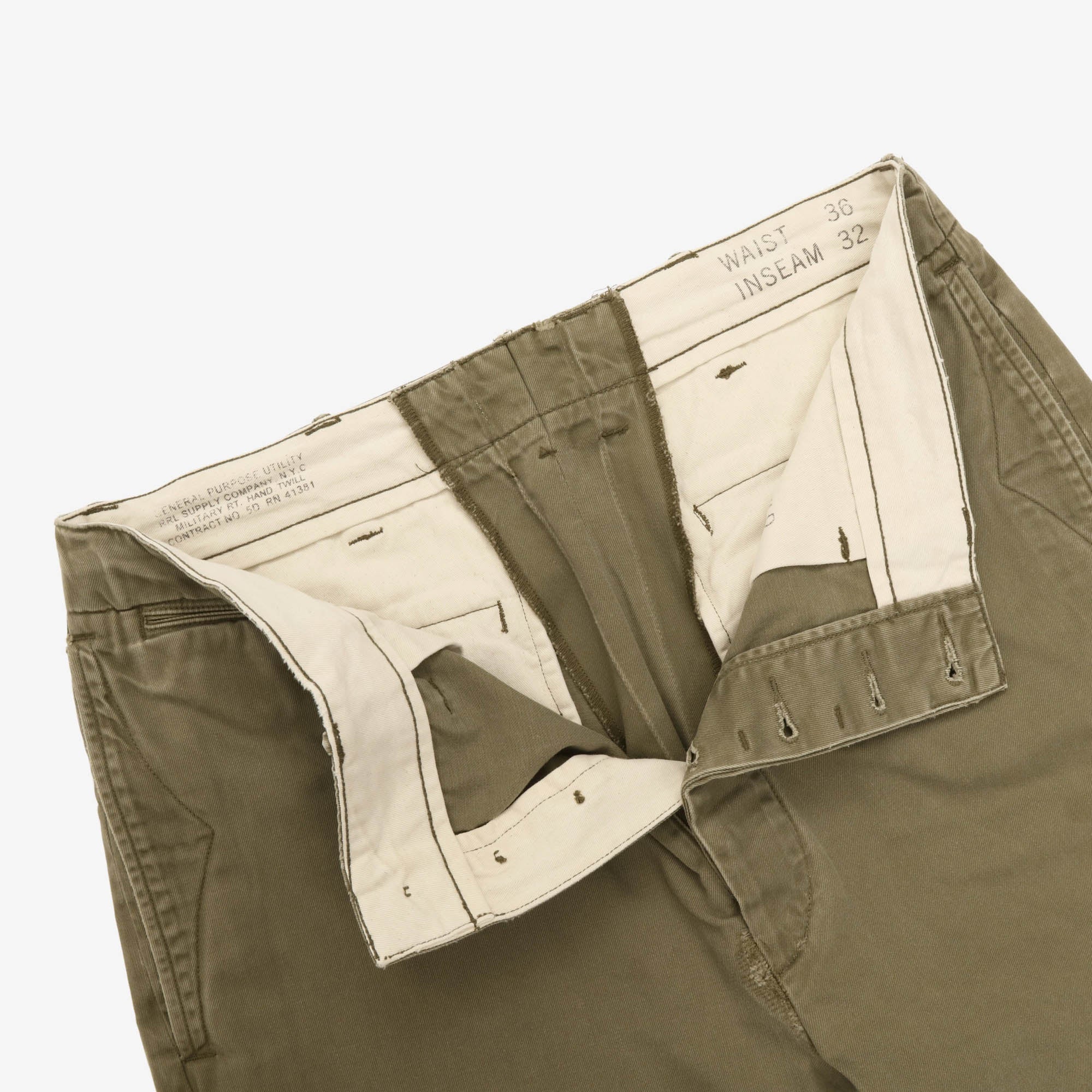 Officers Chinos (36W X 25.5L)