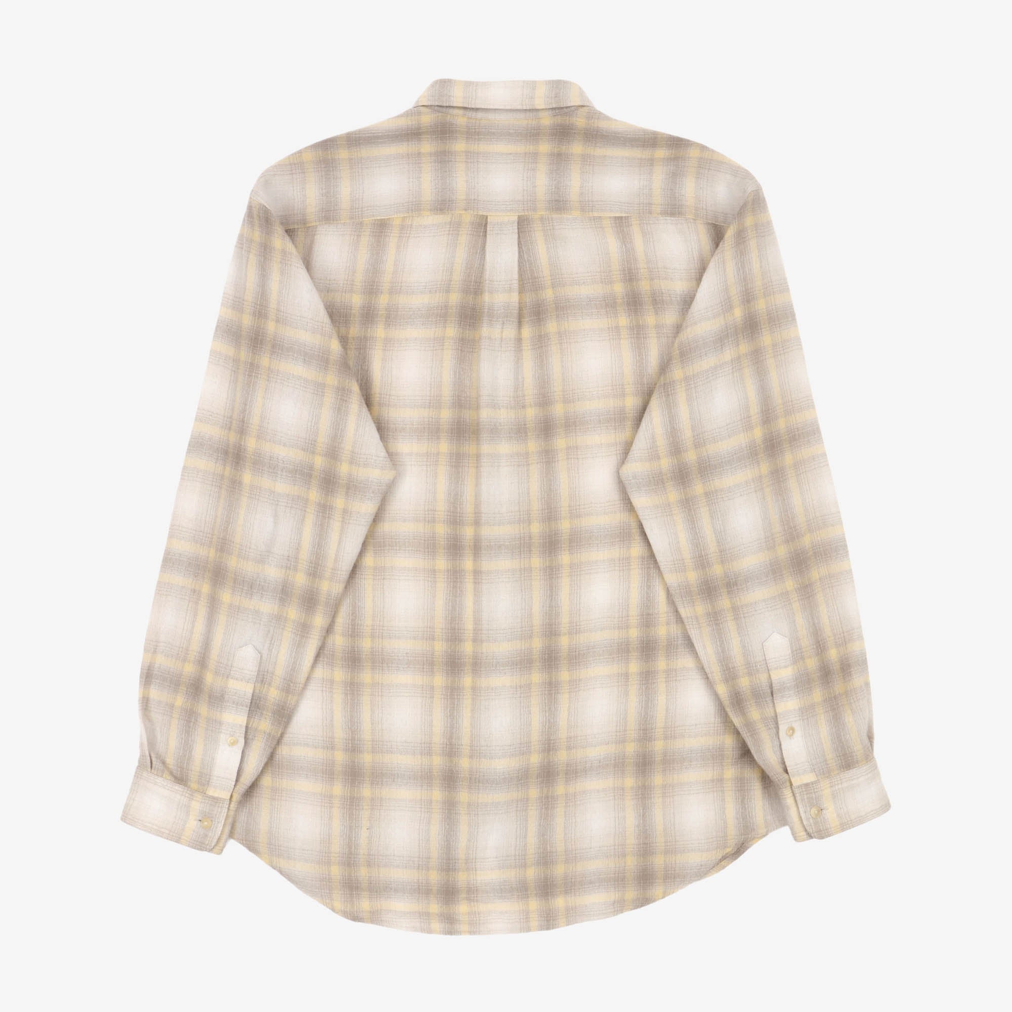 Airy Wool Check Shirt