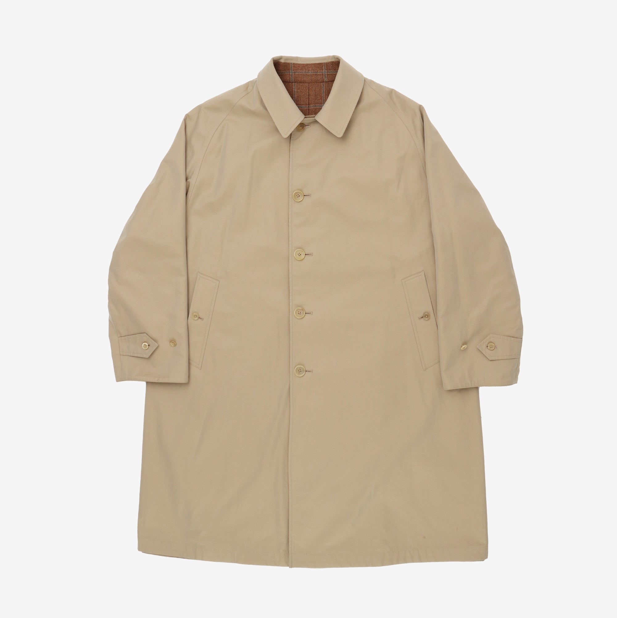 Reversible Single Raglan Coat