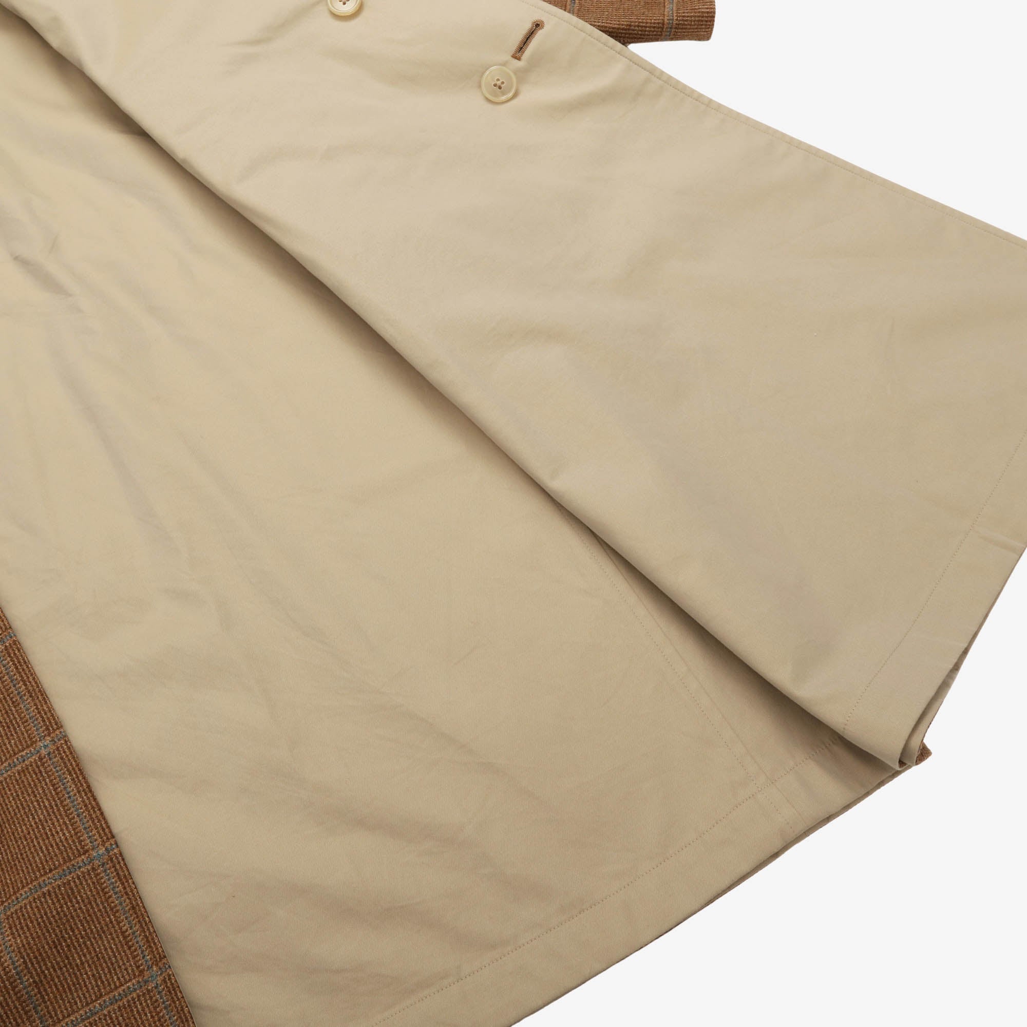 Reversible Single Raglan Coat