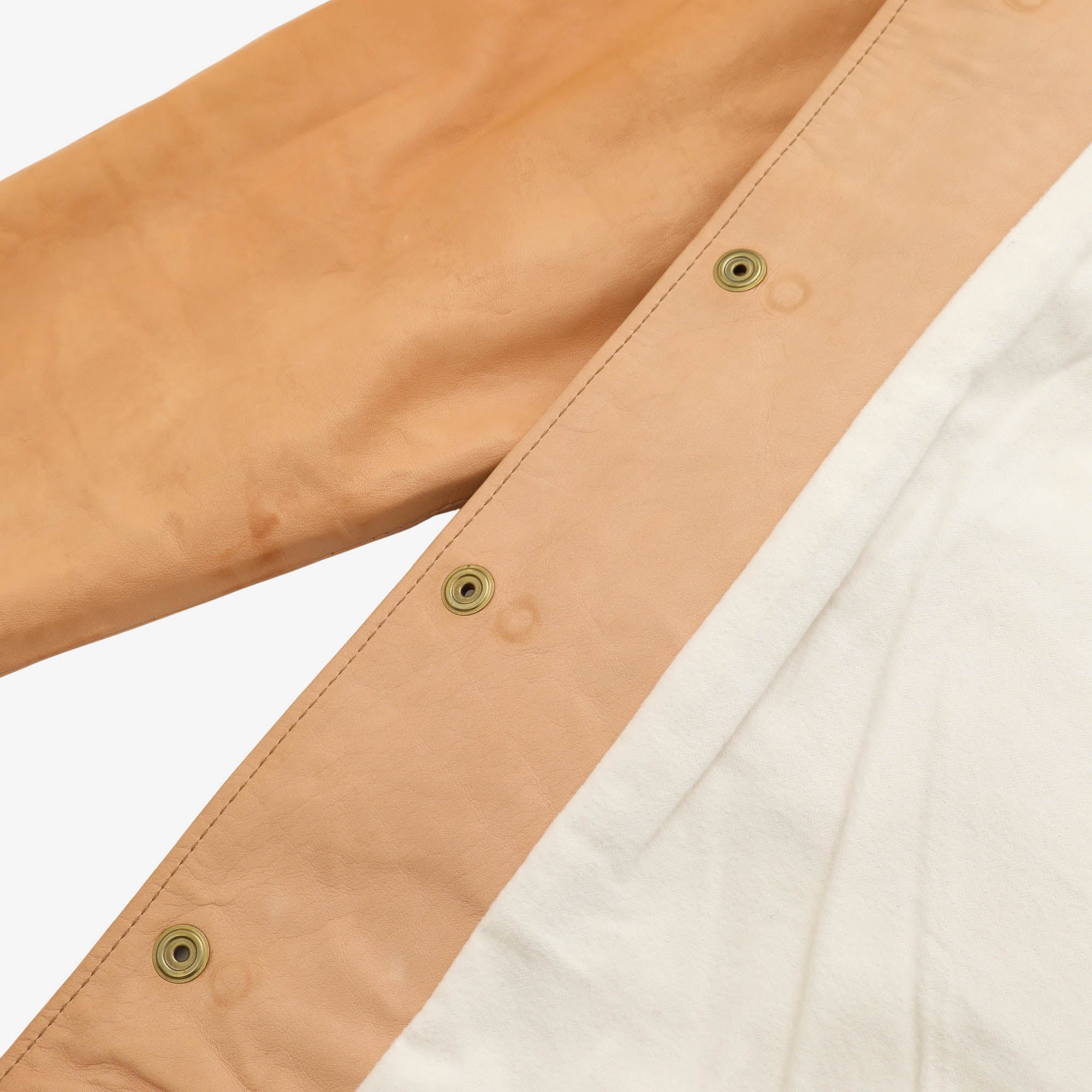 SJ01 Leather Coaching Jacket