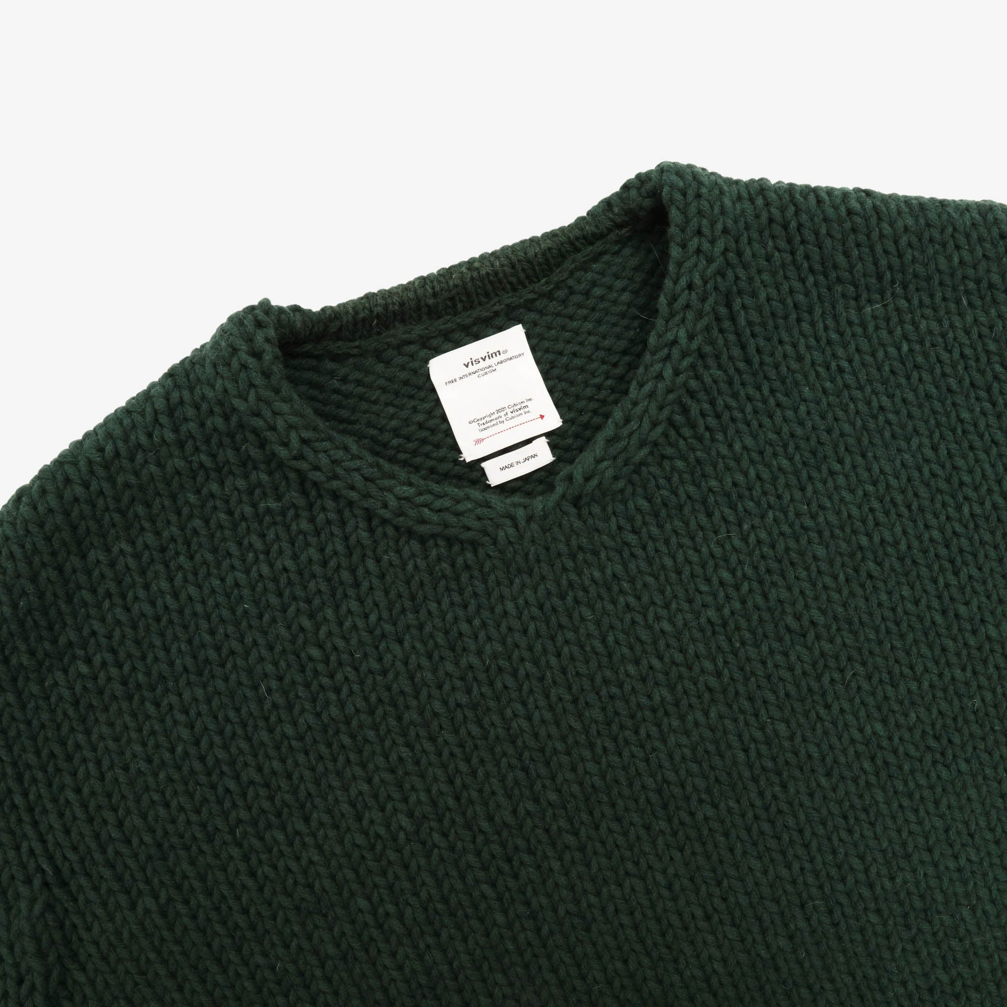 Amplus V Neck Hand Knit